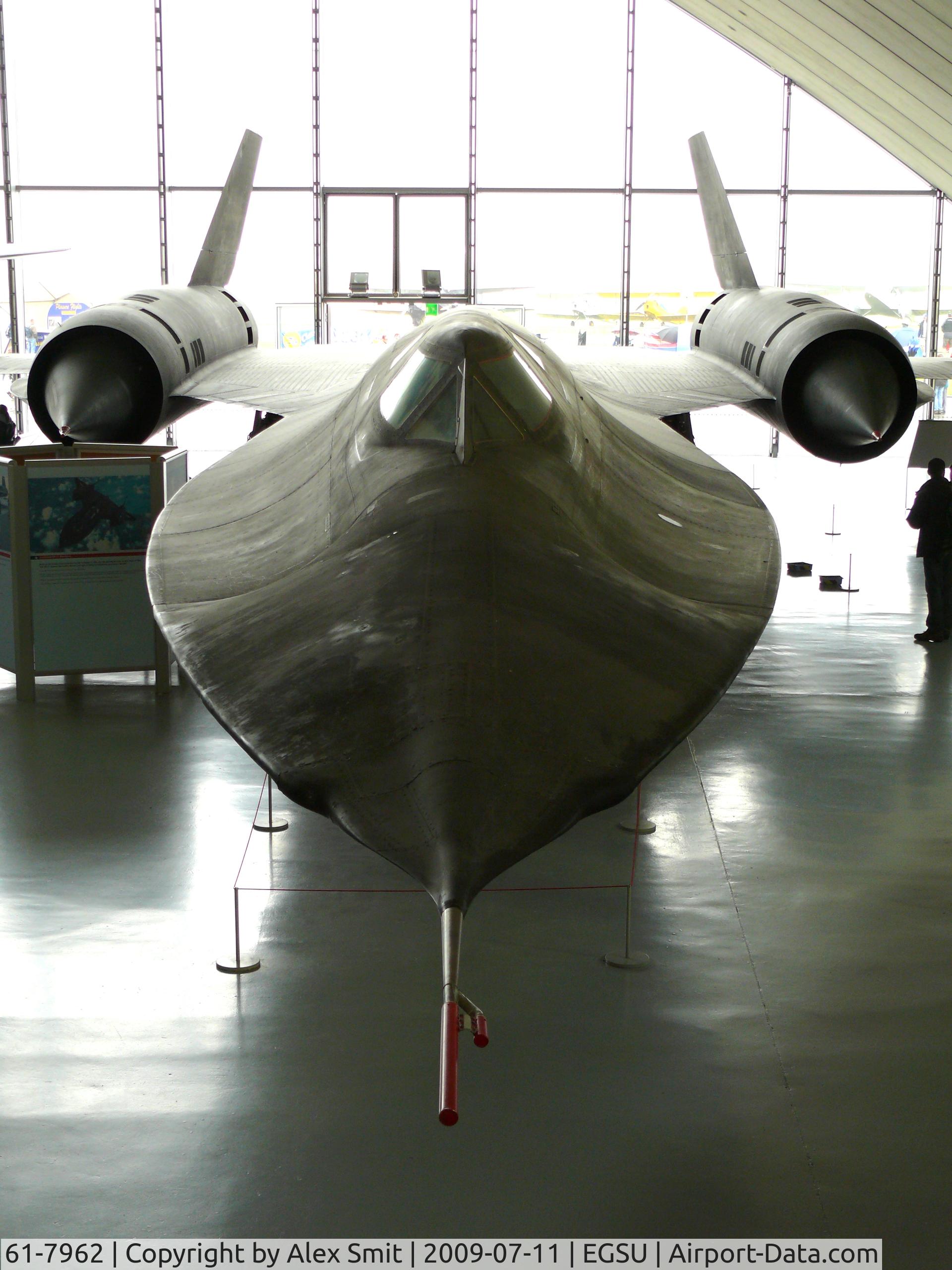 61-7962, 1964 Lockheed SR-71A Blackbird C/N 2013, Lockheed SR-71A Blackbird 64-17962 US Air Force in the American Air Museum