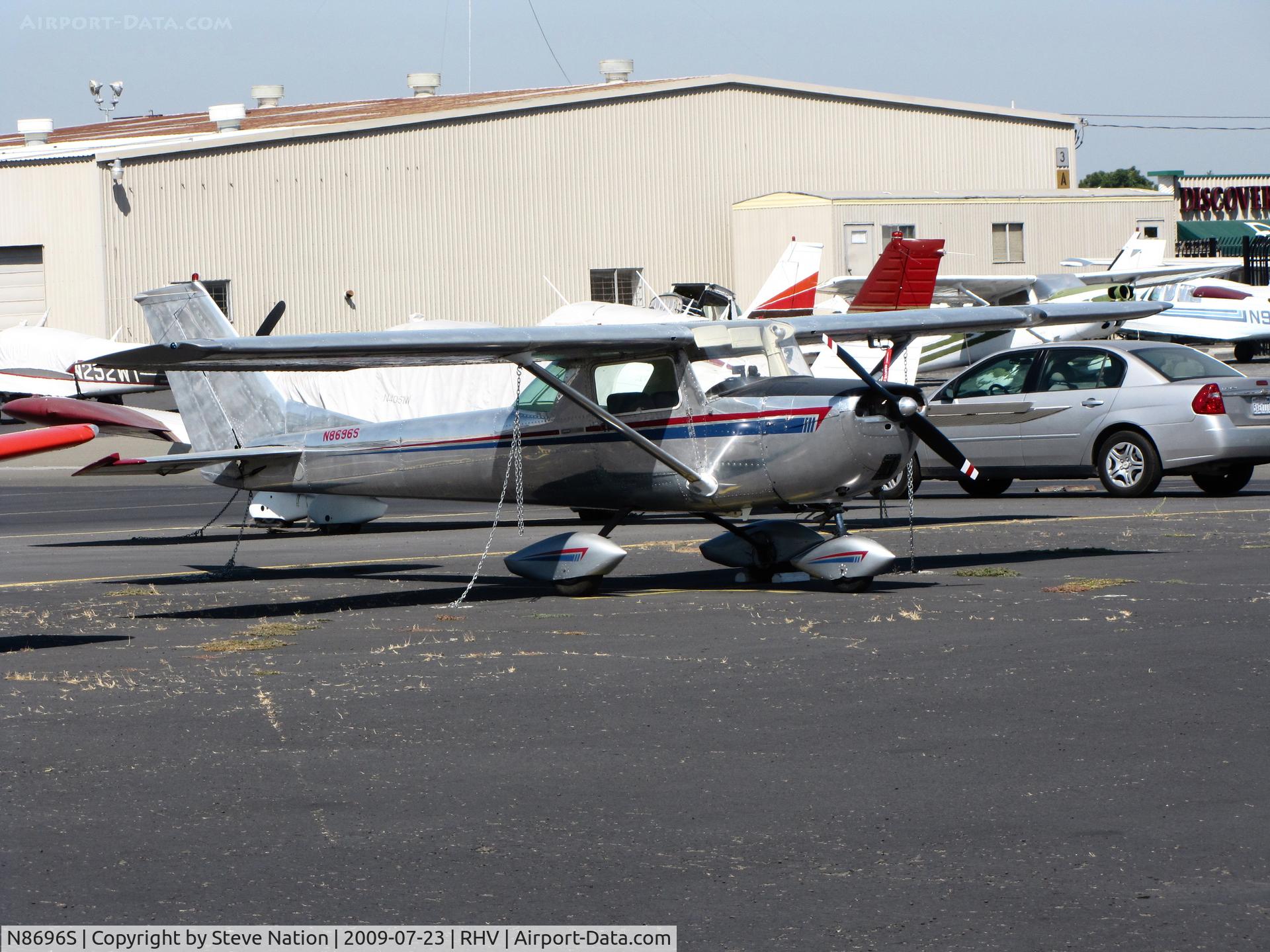 N8622J, 1967 Cessna 150G C/N 15066522, Cessna 150F sans paint @ Reid-Hillview (San Jose), CA