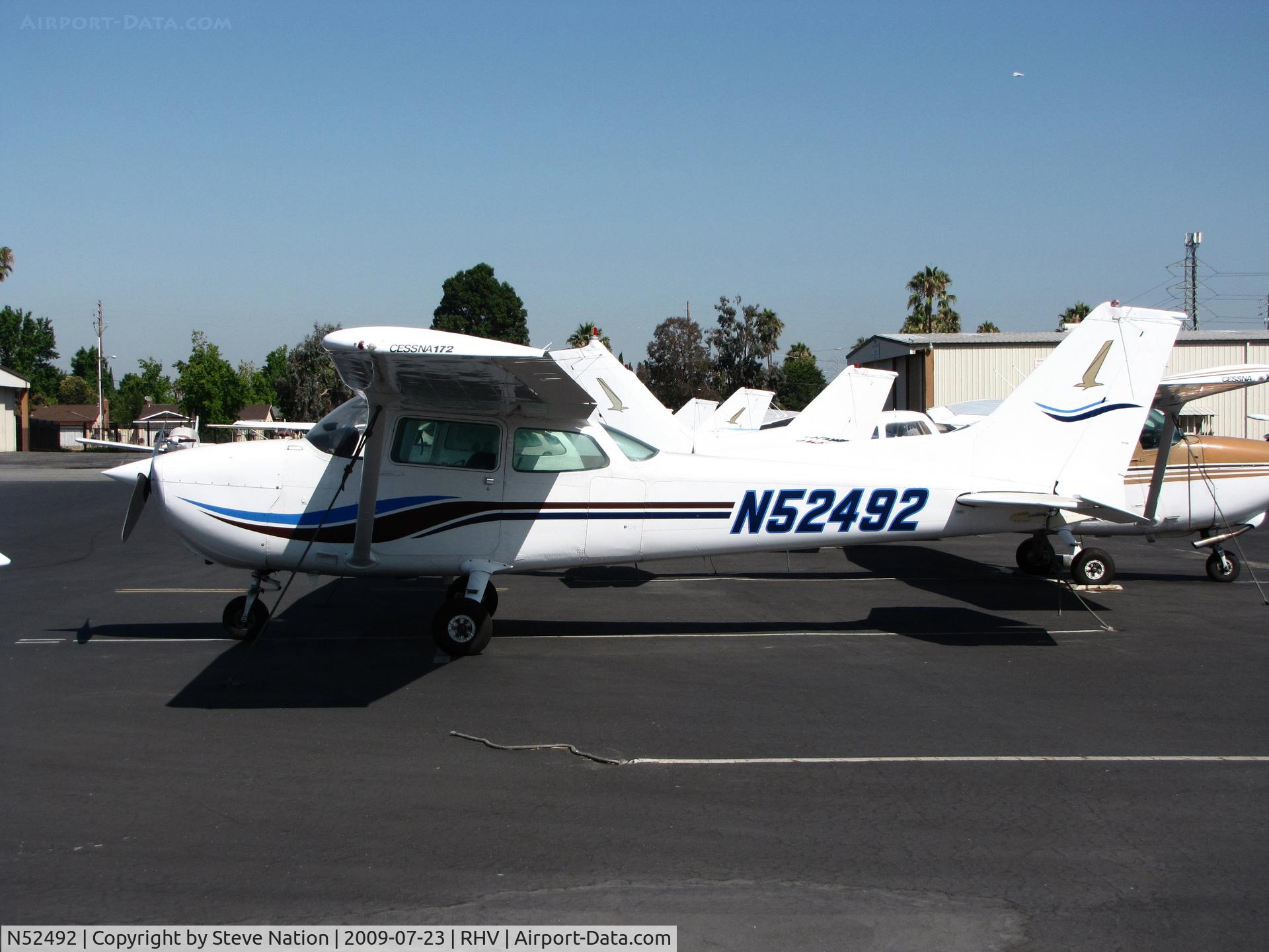 N52492, 1980 Cessna 172P C/N 17274540, 1980 Cessna 182P @ Reid-Hillview (San Jose), CA