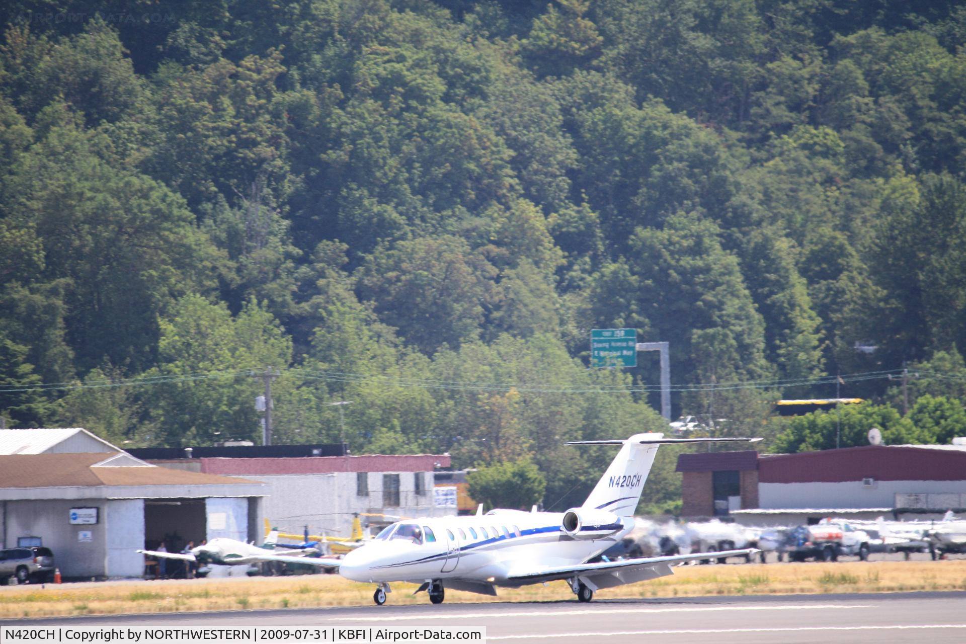 N420CH, 2007 Cessna 525B CitationJet Cj3 C/N 525B0151, SEATTLE -PORTLAND