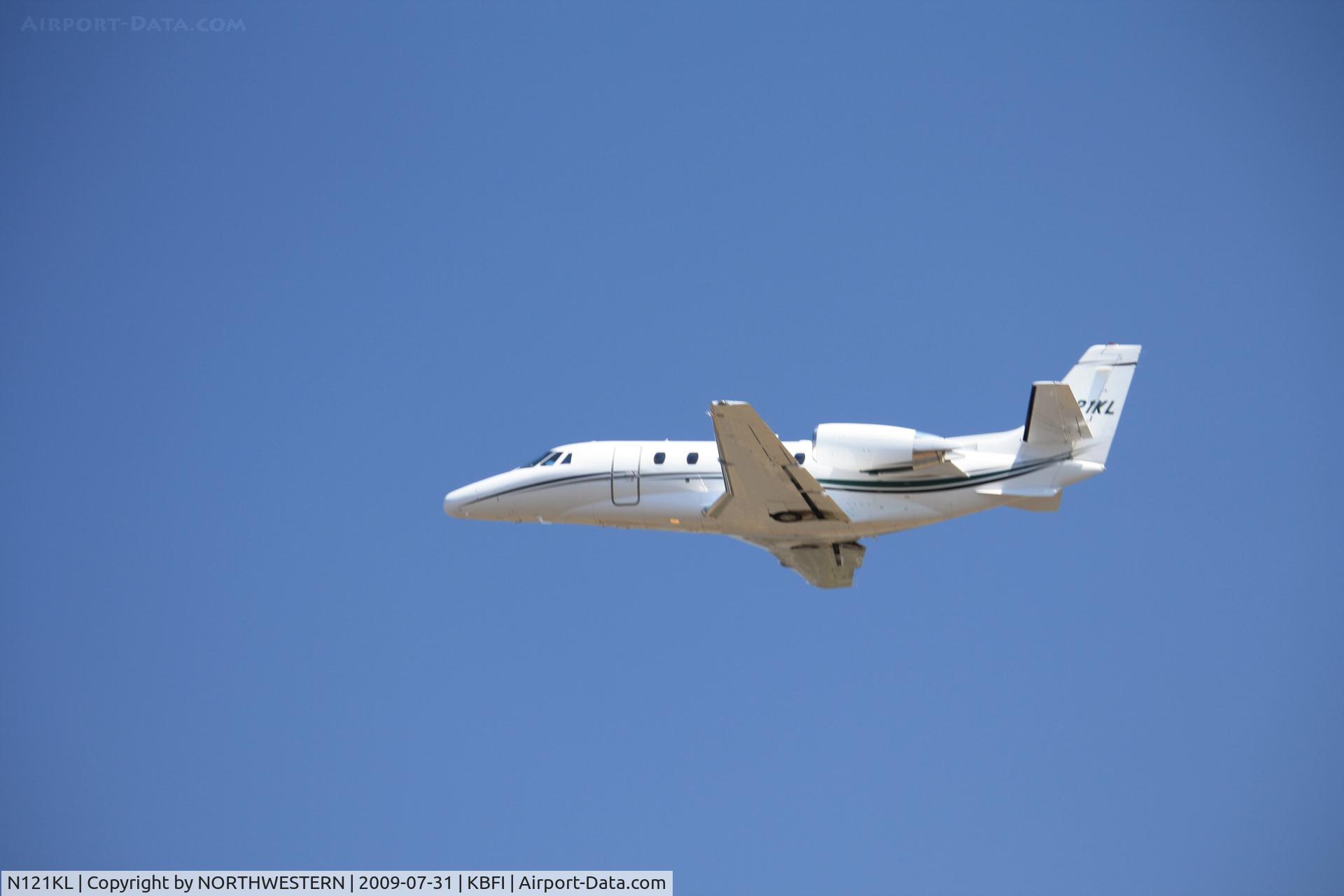N121KL, 2007 Cessna 560XL C/N 560-5720, SEATTLE -PORTLAND