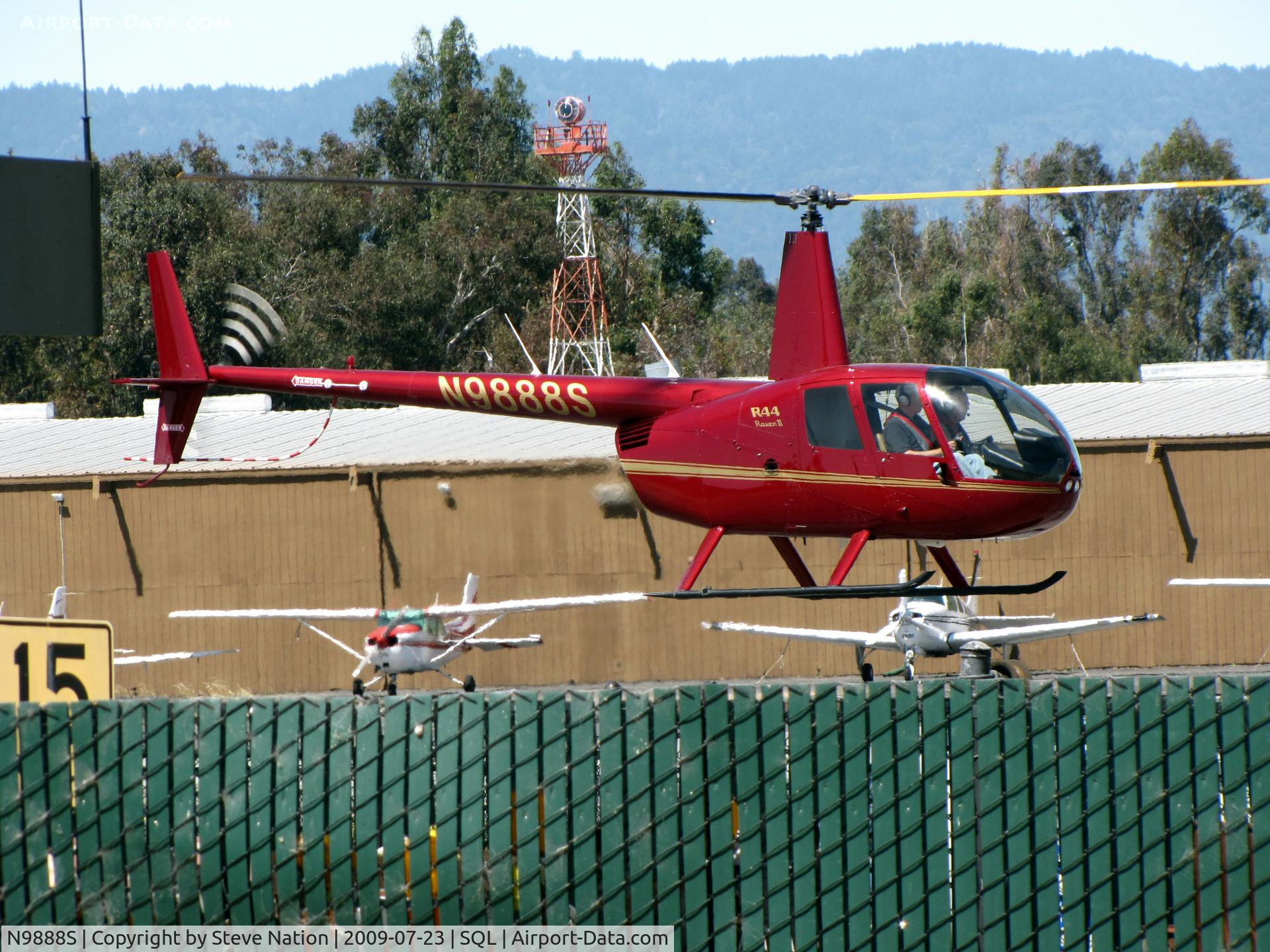 N9888S, 2007 Robinson R44 II C/N 11821, 