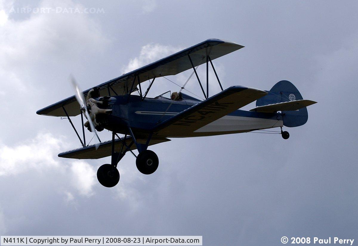 N411K, 1929 Fleet Model 7 C/N 134, Easing through the pattern