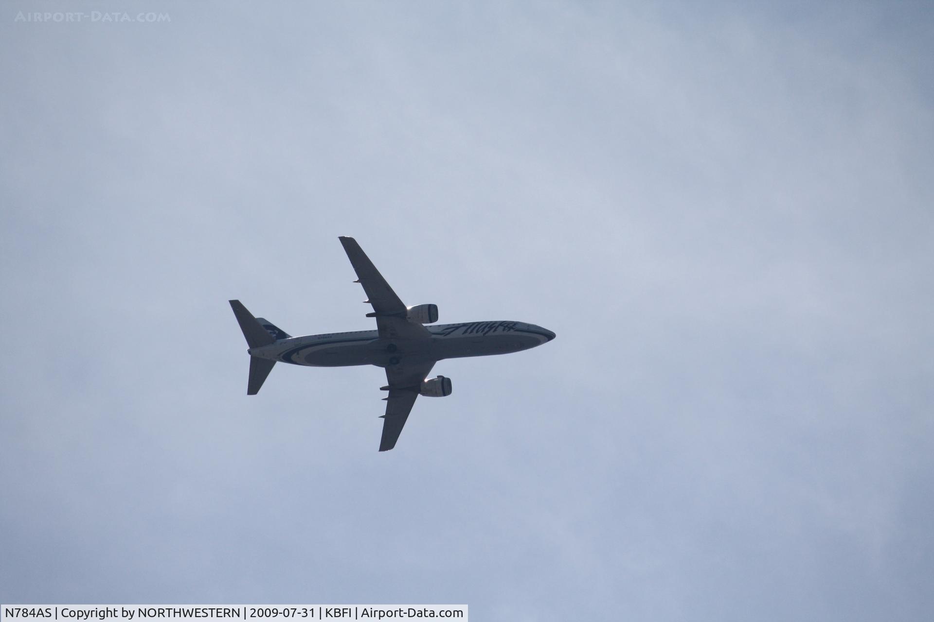 N784AS, 1996 Boeing 737-4Q8 C/N 28199, SEATTLE -LAS VEGAS