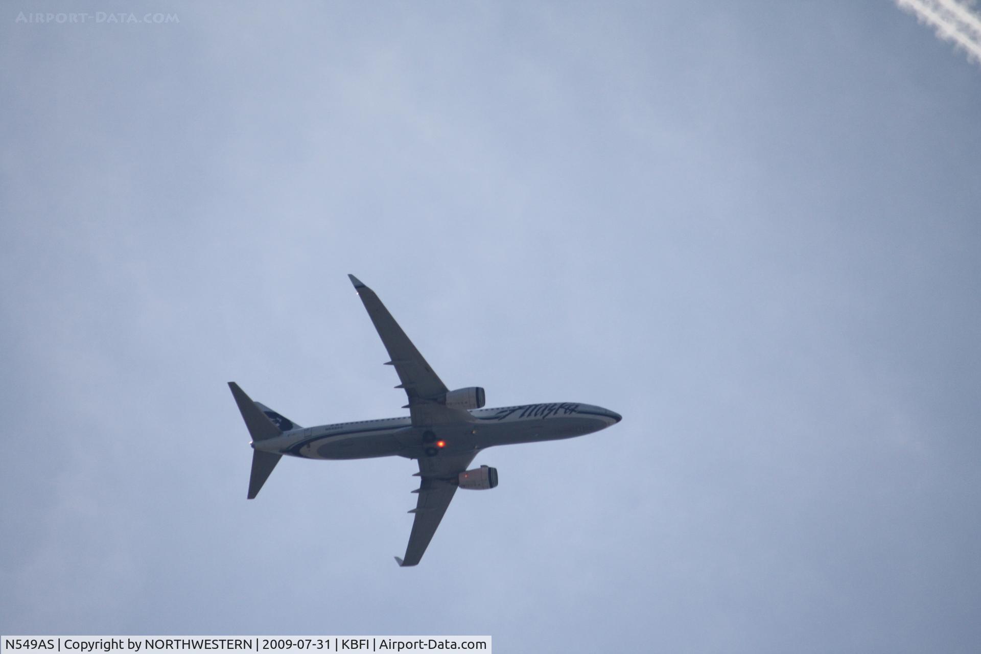 N549AS, 2005 Boeing 737-8FH C/N 30824, SEATTLE-ORANGE COUNTY