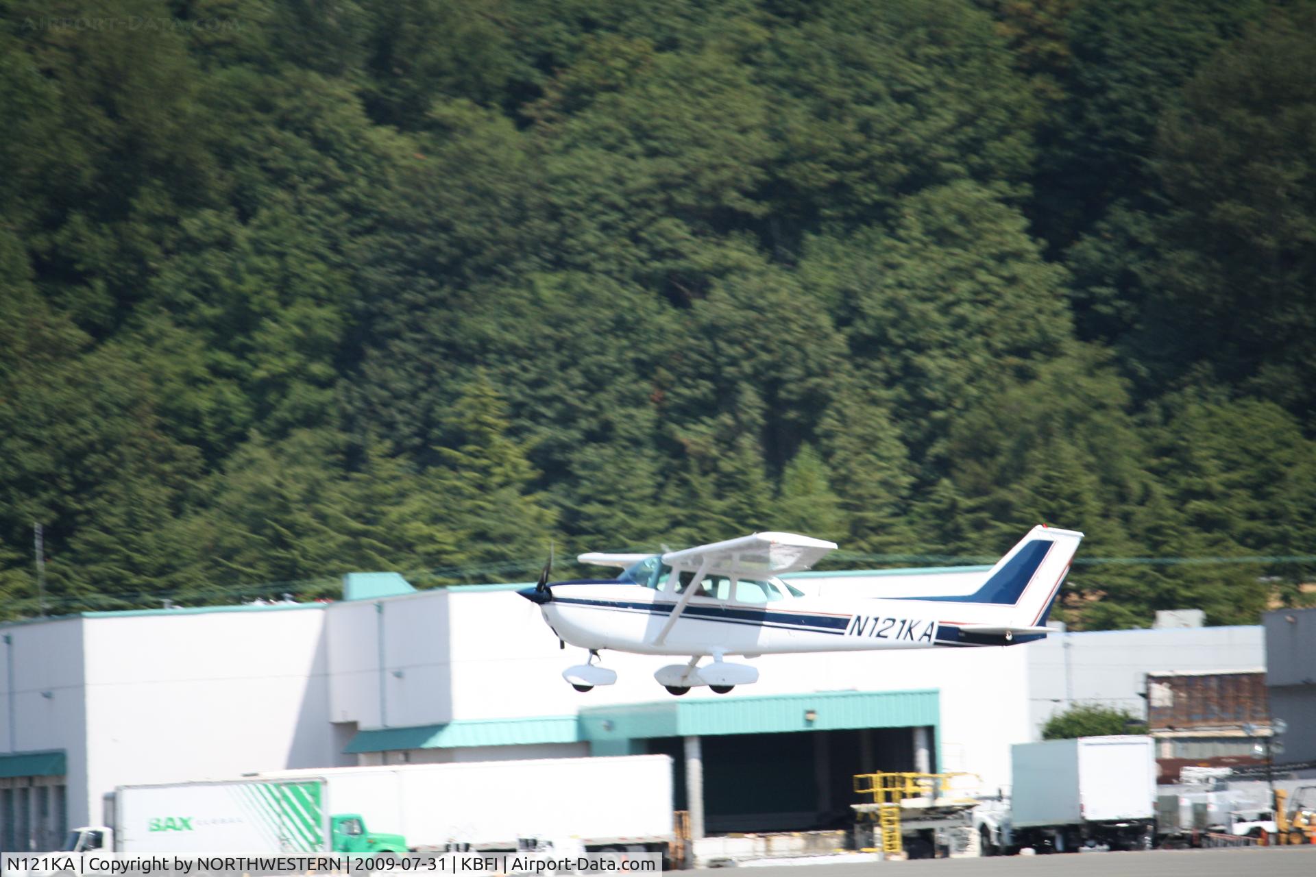 N121KA, 1974 Cessna 172M C/N 17263836, SEATTLE -FRIDAY HARBOR