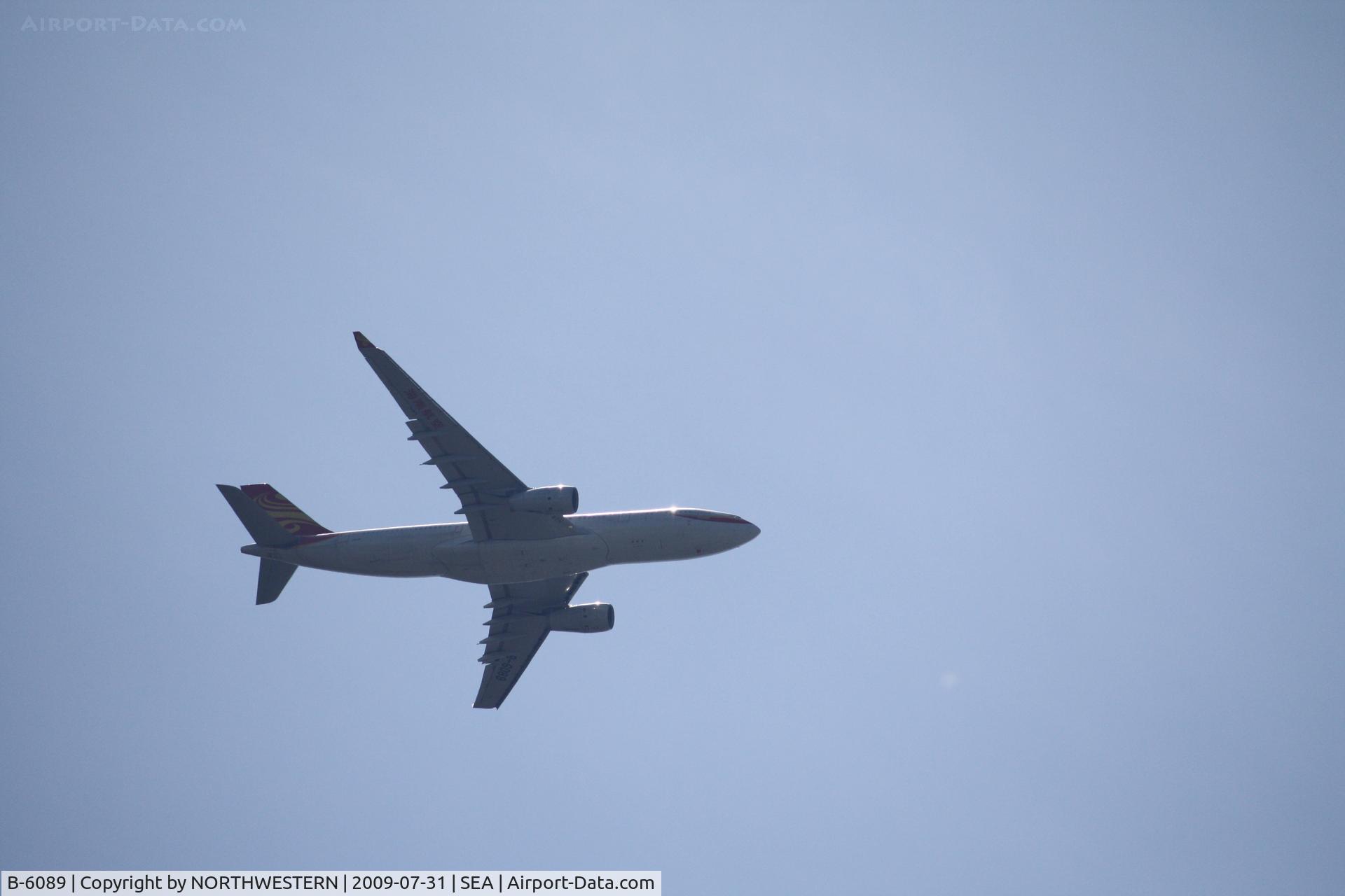 B-6089, 2008 Airbus A330-243 C/N 919, SEATTLE-Beijing