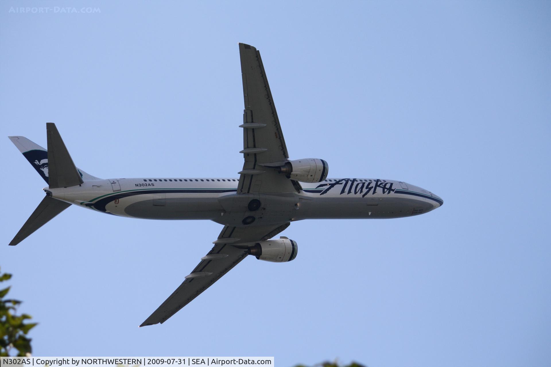 N302AS, 2003 Boeing 737-990 C/N 30017, SEATTLE-MINNEAPOLIS