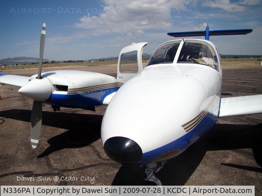 N336PA, 2002 Piper PA-44-180 Seminole C/N 4496140, @ Cedar