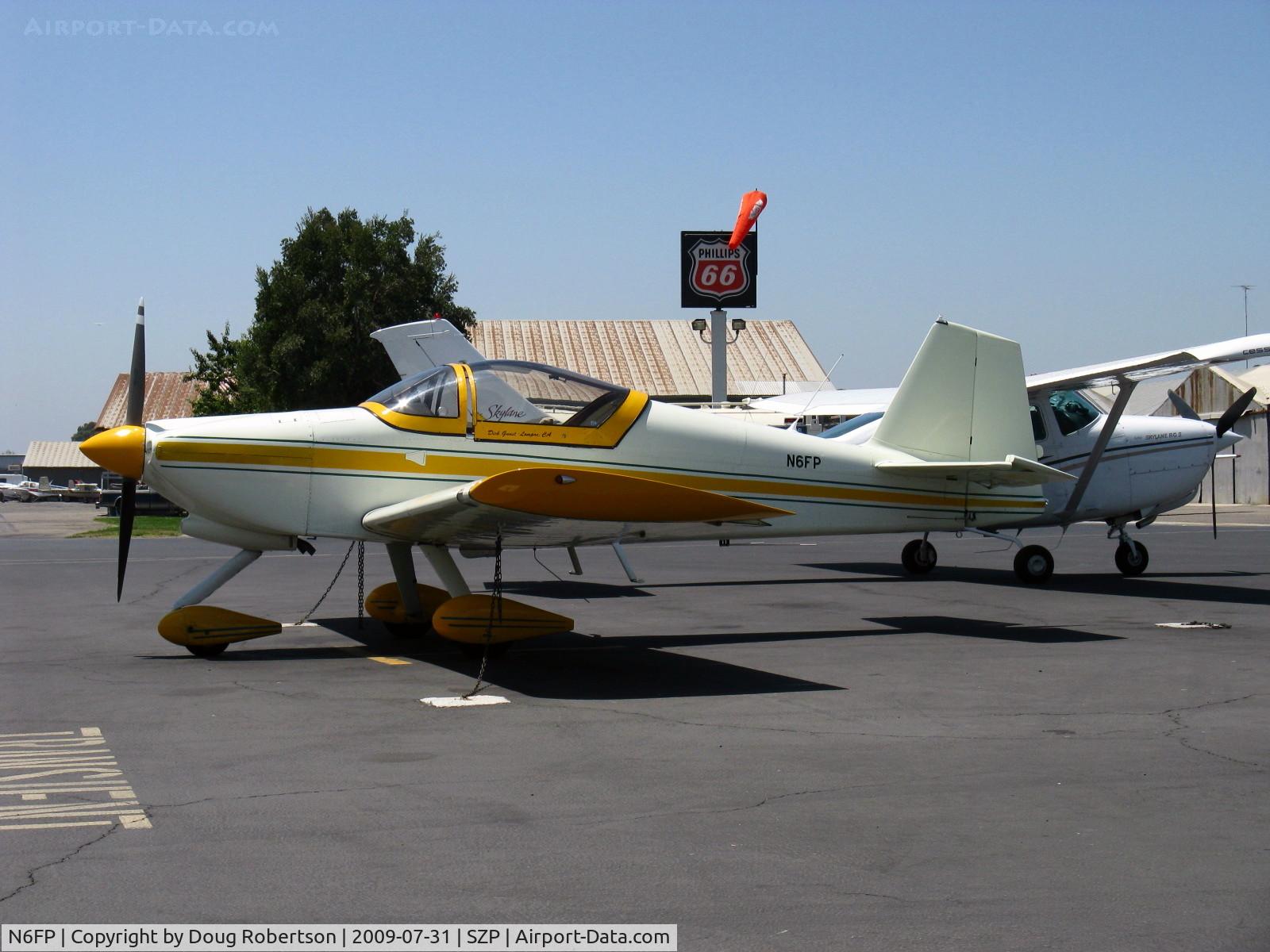 N6FP, Vans RV-6A C/N 21829, 2001 Piszkin VAN's RV-6A