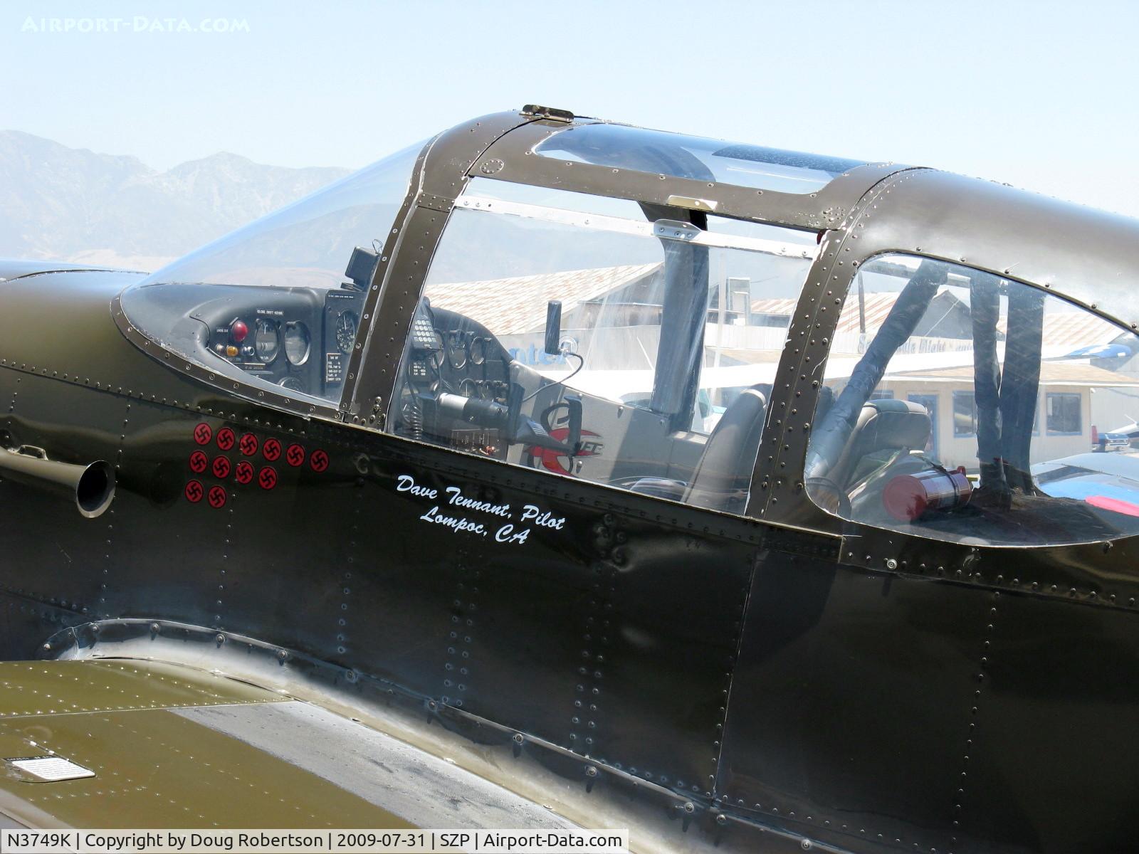 N3749K, 1946 Globe GC-1B Swift C/N 1442, 1946 Globe GC-1B SWIFT, Continental C125  125 Hp listed, cockpit
