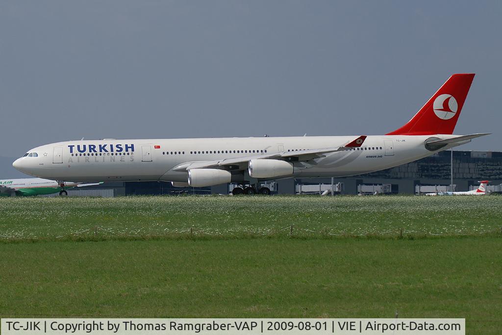 TC-JIK, 1999 Airbus A340-313 C/N 257, Turkish Airlines Airbus A340-300