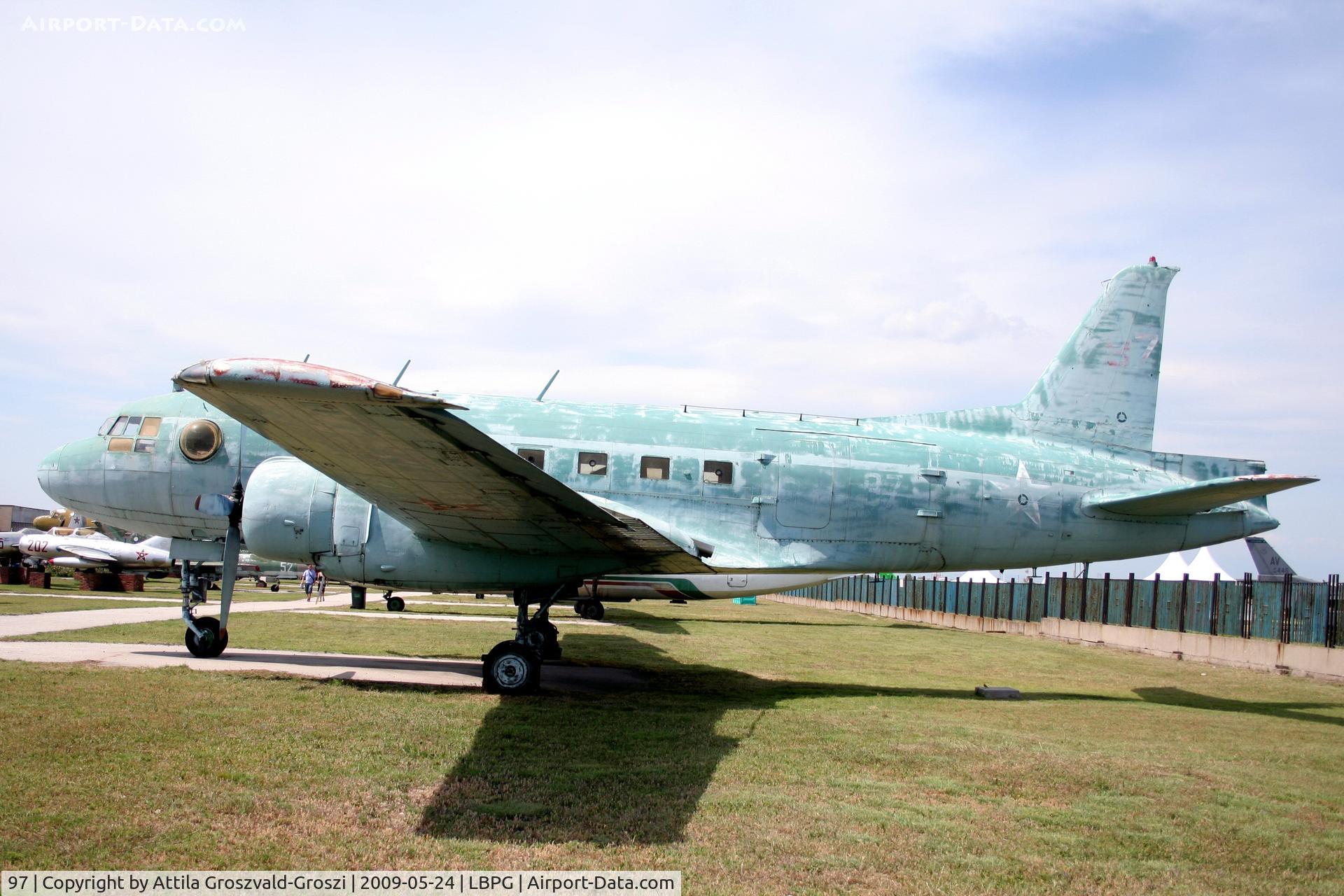 97, 1969 Ilyushin Il-14T C/N Not found 97, Bulgarian Museum of Aviation, Plovdiv-Krumovo (LBPG).
