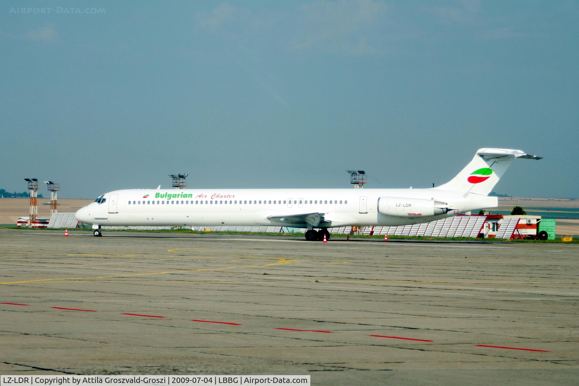 LZ-LDR, 1985 McDonnell Douglas MD-82 (DC-9-82) C/N 49277, Burgas International Airport - LBBG - Sarafovo