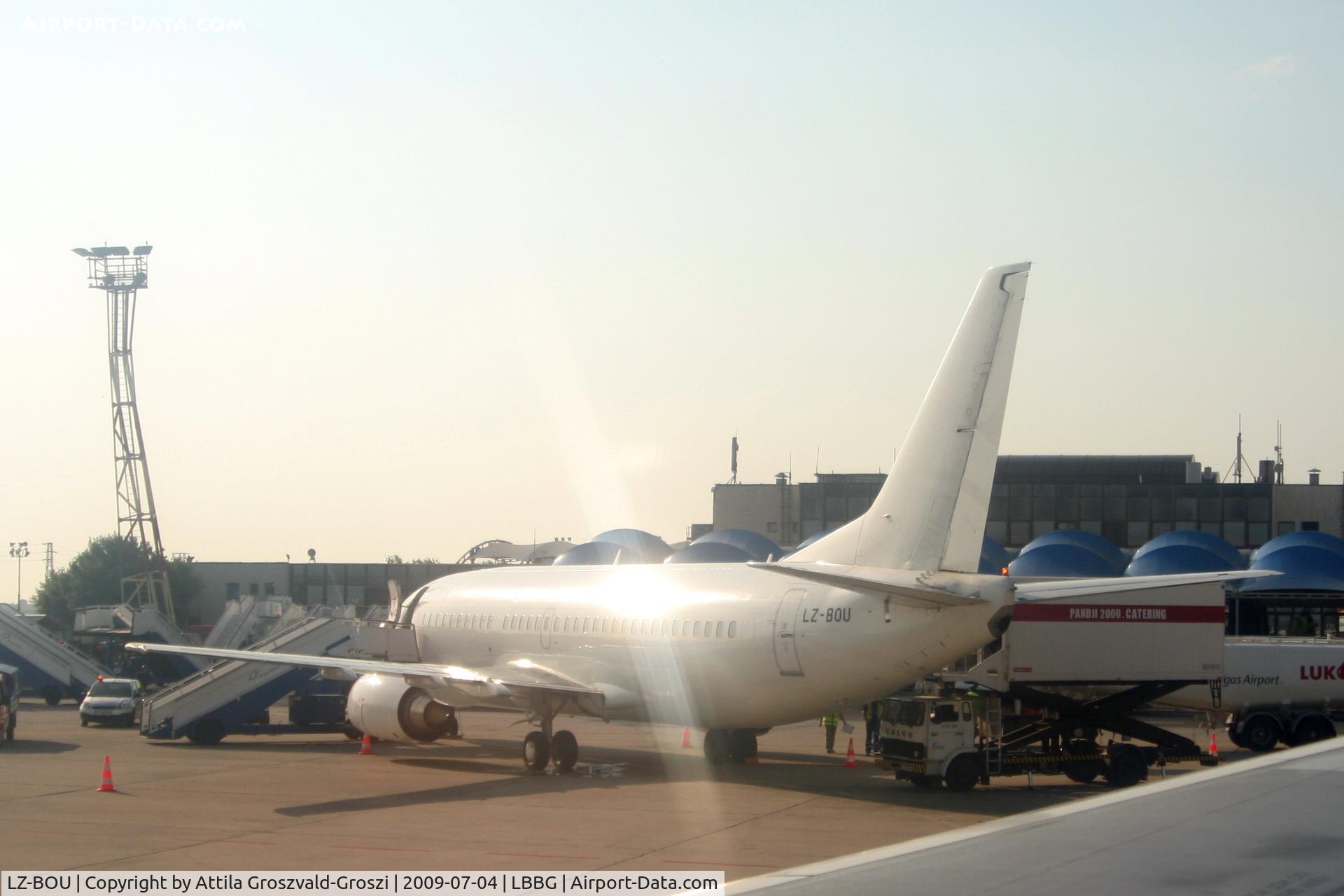 LZ-BOU, 1987 Boeing 737-3L9 C/N 23717/1365, Burgas International Airport - LBBG - Sarafovo