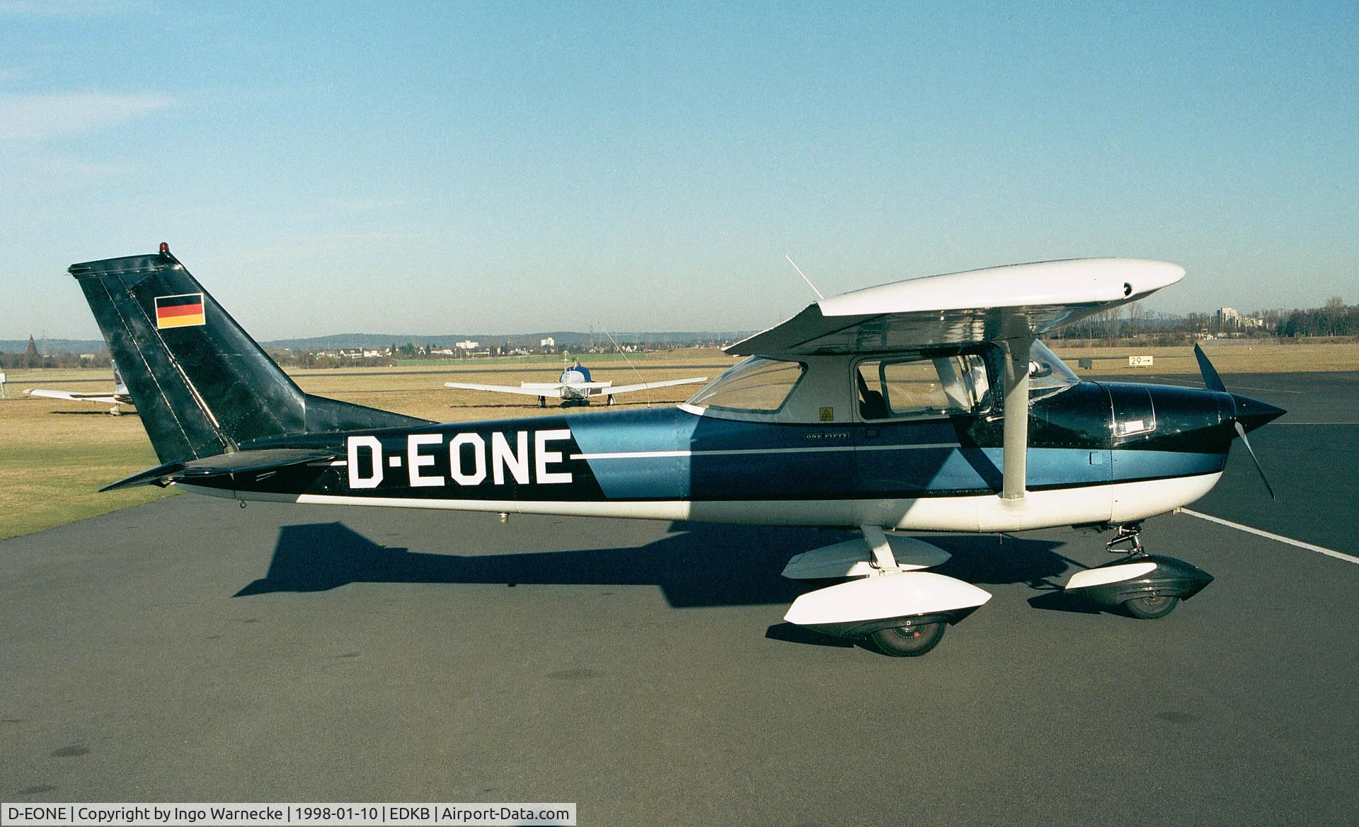 D-EONE, Reims F150J C/N 0393, Cessna (Reims) F150J at Bonn-Hangelar airfield