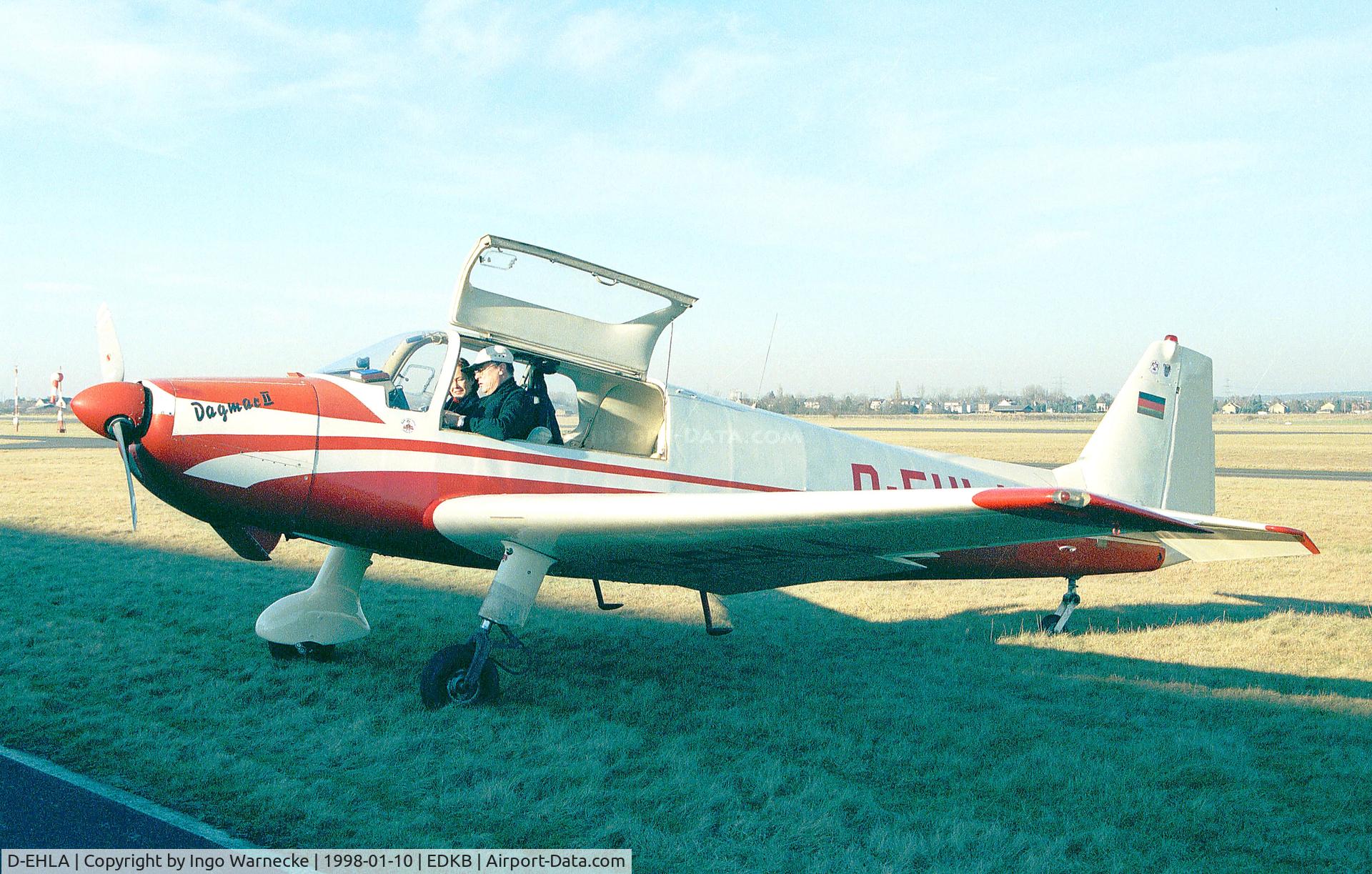 D-EHLA, 1963 Bolkow Bo-207 C/N 273, Bölkow Bo 207 at Bonn-Hangelar airfield