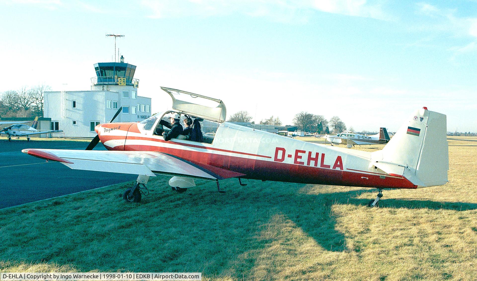 D-EHLA, 1963 Bolkow Bo-207 C/N 273, Bölkow Bo 207 at Bonn-Hangelar airfield