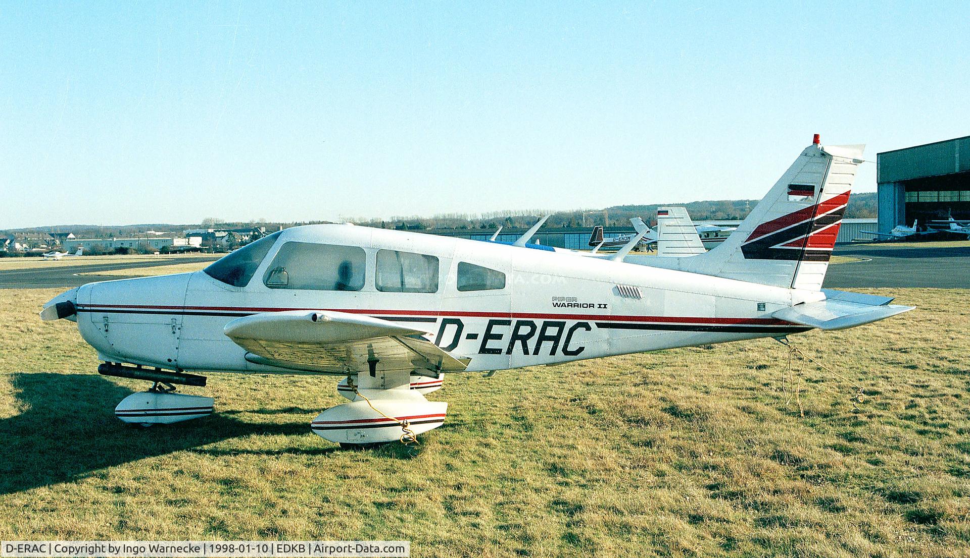 D-ERAC, 1981 Piper PA-28-161 Warrior II C/N 28-8116103, Piper PA-28-161 Warrior II at Bonn-Hangelar airfield