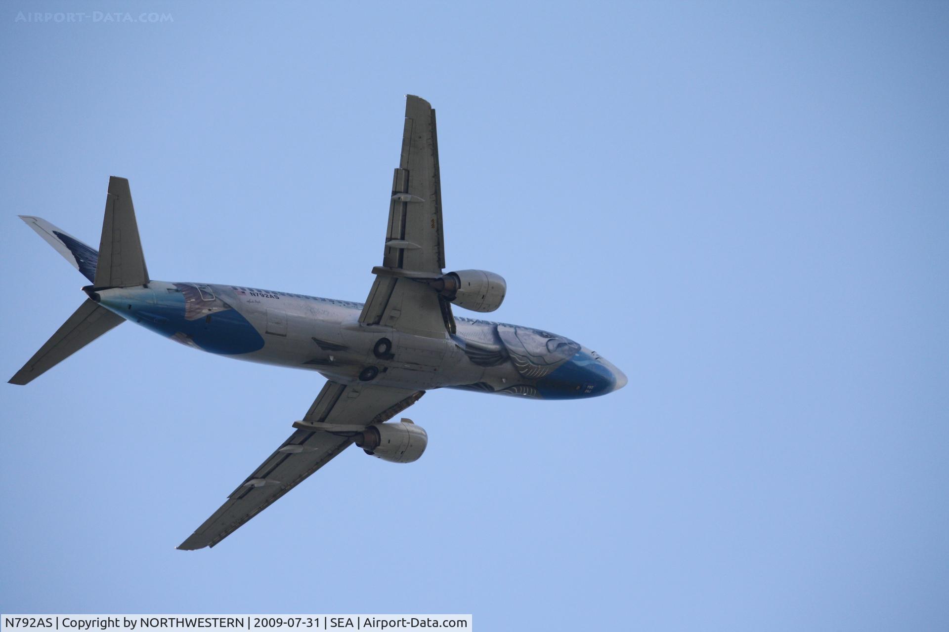 N792AS, 1997 Boeing 737-490 C/N 28887, ALSKA AIRLINE SALMON THEME