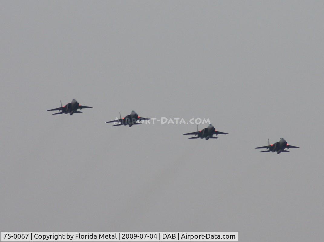 75-0067, 1975 McDonnell Douglas F-15A Eagle C/N 0172/A147, Flight of 4