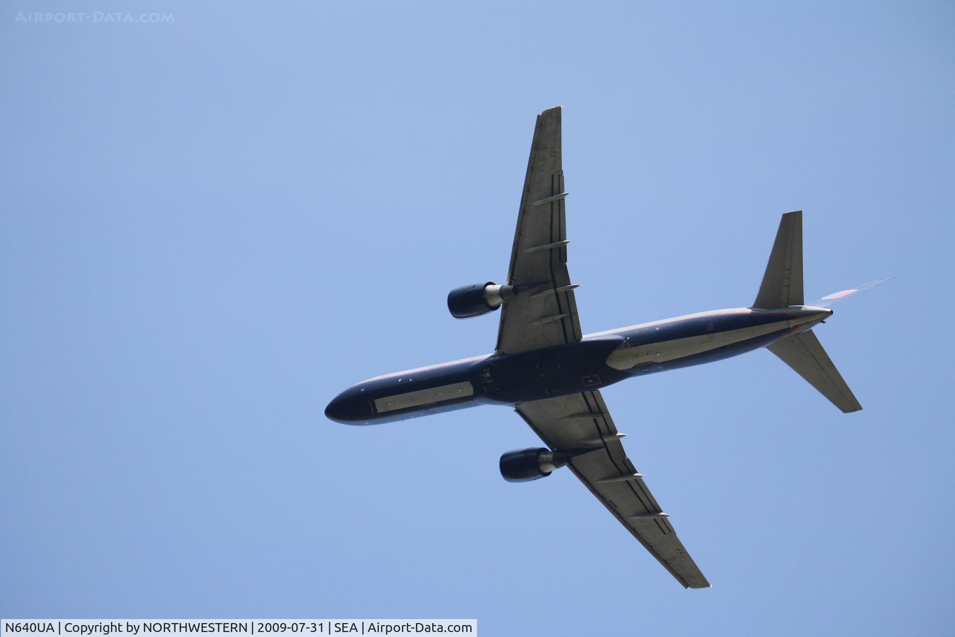 N640UA, Boeing 767-222 C/N 22721, SEATTLE-NEW YORK