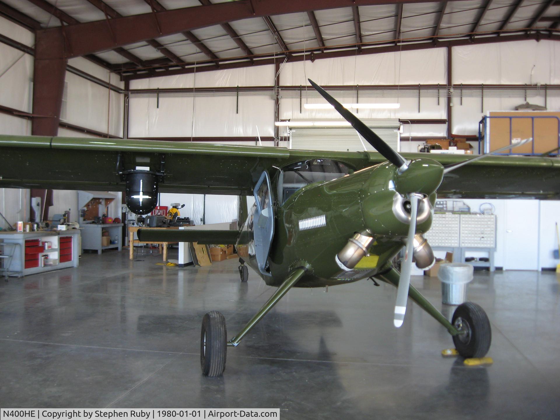 N400HE, 1985 Helio H-800 Courier C/N H-22, Helio H-800 with Rolls Royce/Allison B-17C