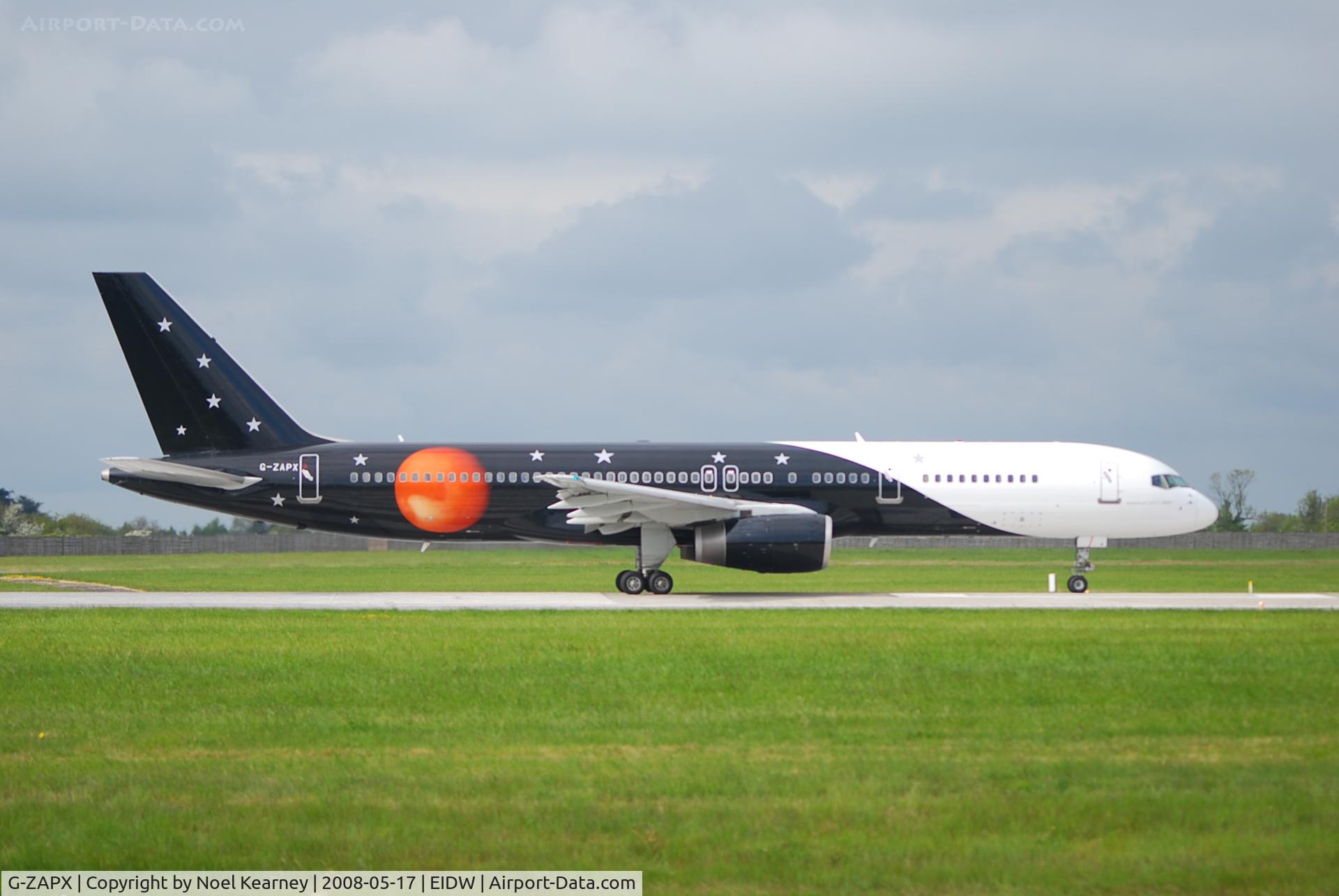 G-ZAPX, 2000 Boeing 757-256 C/N 29309, Departing Rwy 10