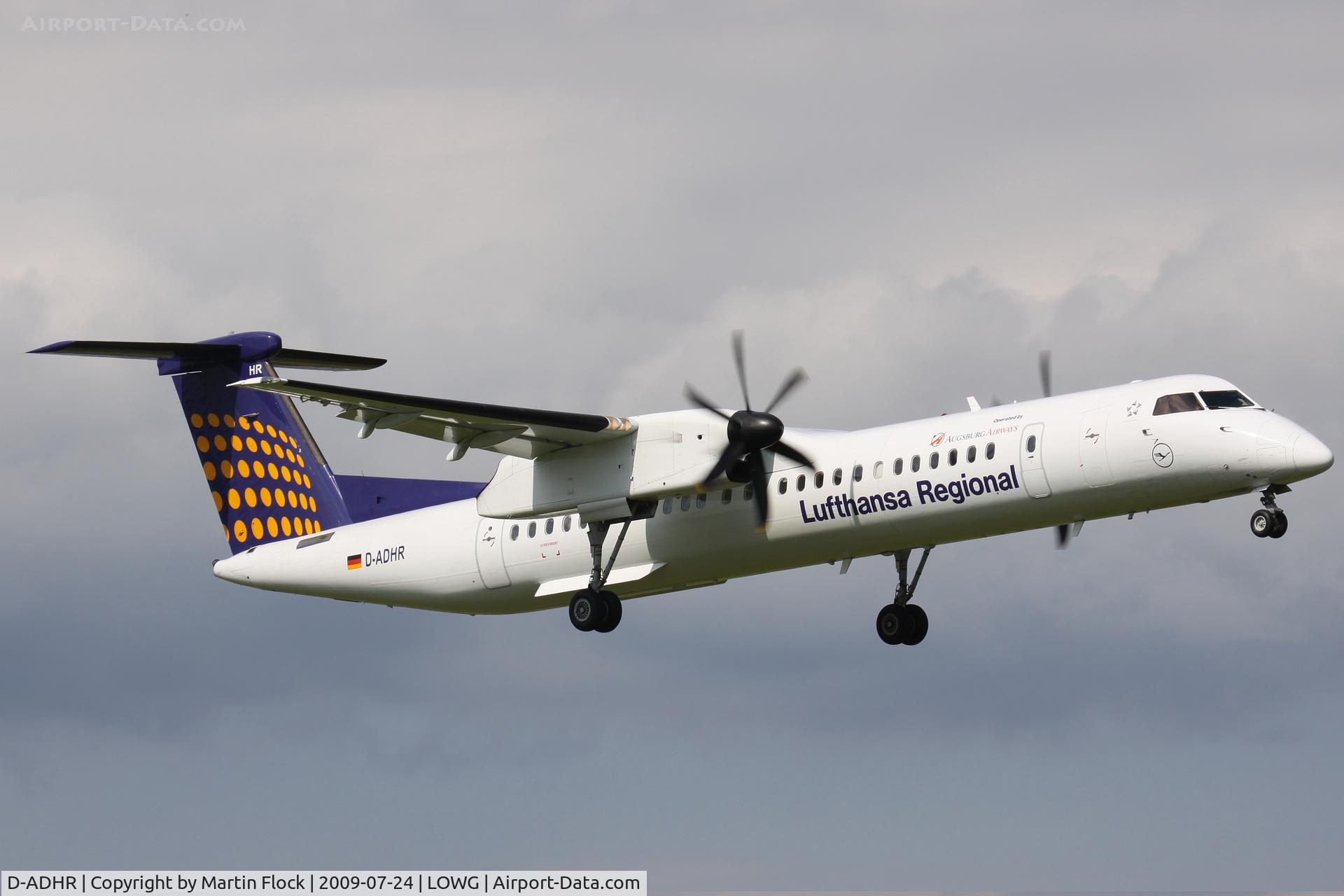 D-ADHR, 2001 De Havilland Canada DHC-8-402Q Dash 8 C/N 4041, .