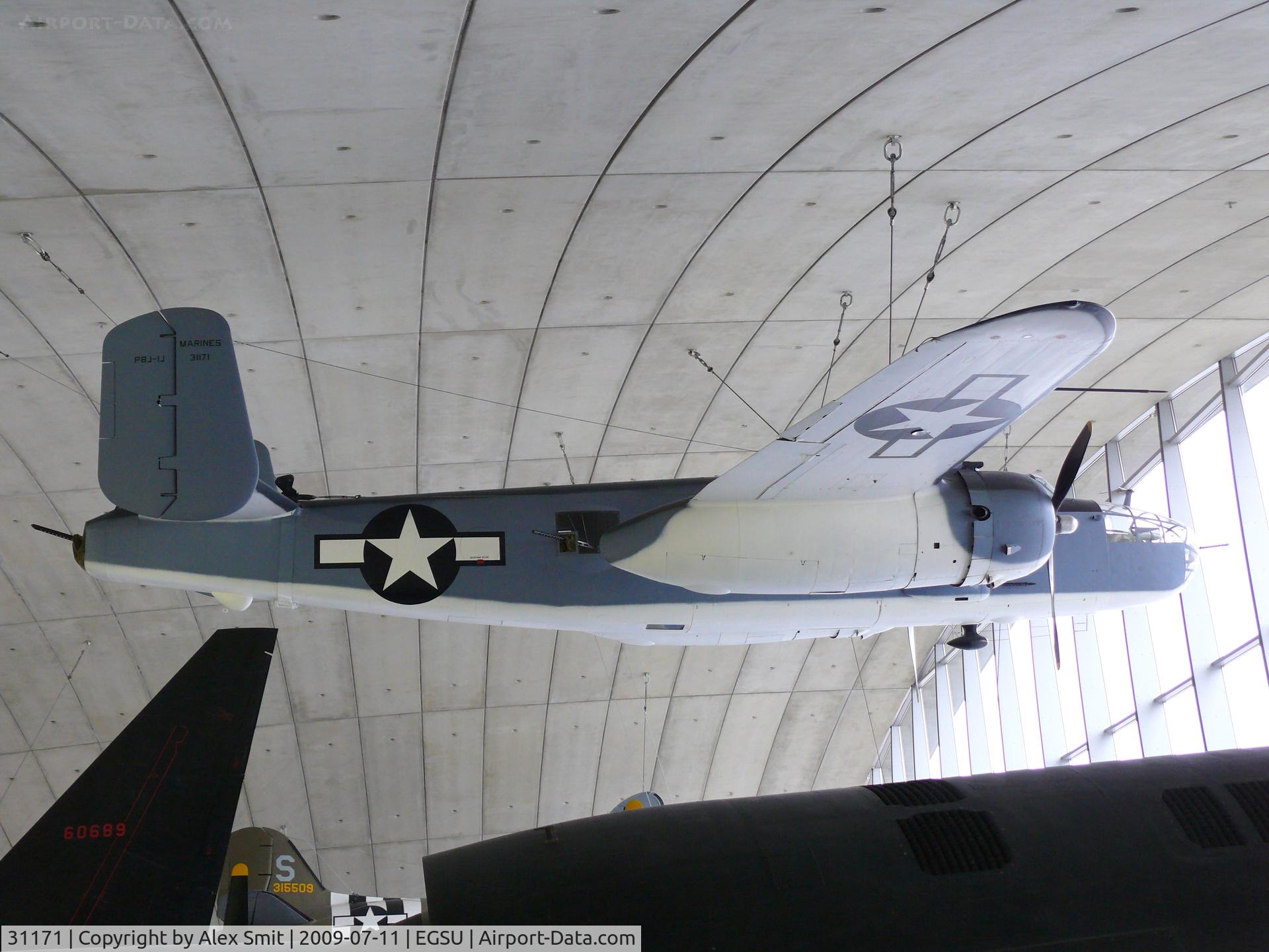 31171, 1944 North American B-25J Mitchell C/N 108-37246, North American PBJ-1J Mitchell 31171 US Marine Corps in the American Air Museum
