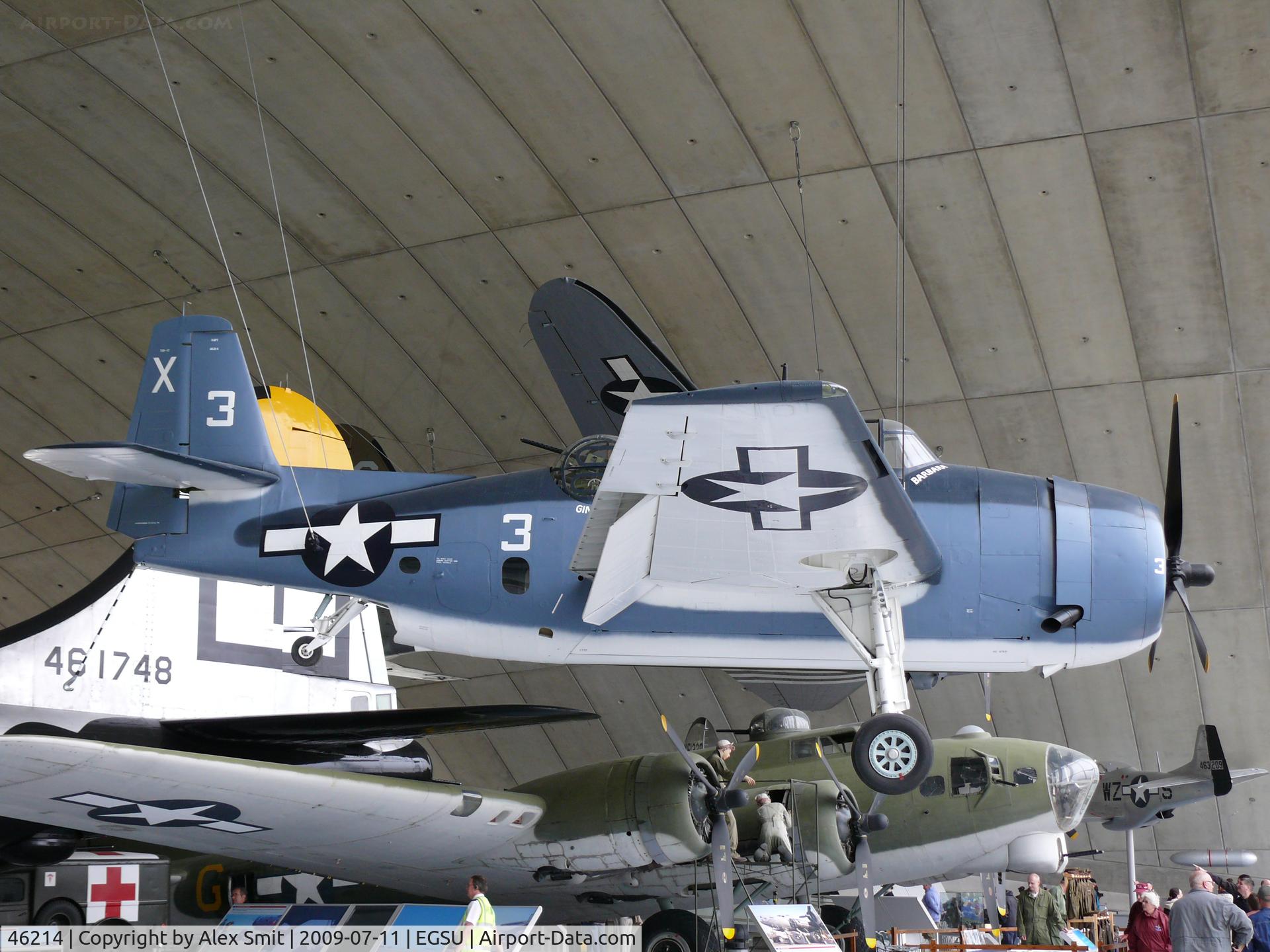 46214, Grumman TBM-3E Avenger C/N 2066, Grumman TBM-3E Avenger 46214/X-3 US Navy in the American Air Museum