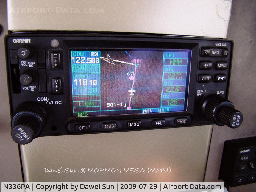N336PA, 2002 Piper PA-44-180 Seminole C/N 4496140, approach wpt MMM