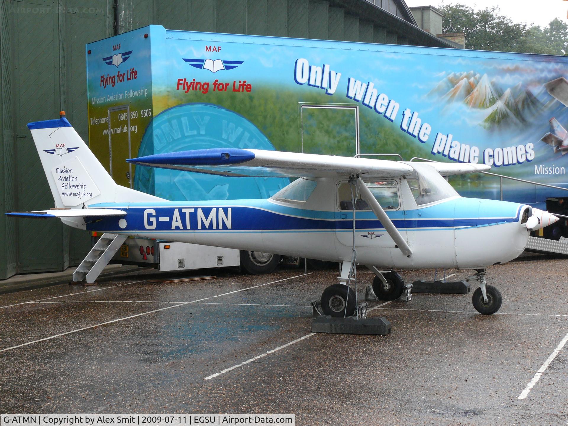 G-ATMN, 1966 Reims Cessna F150F C/N 0060, Cessna CF150F G-ATMN Mission Aviation Fellowship