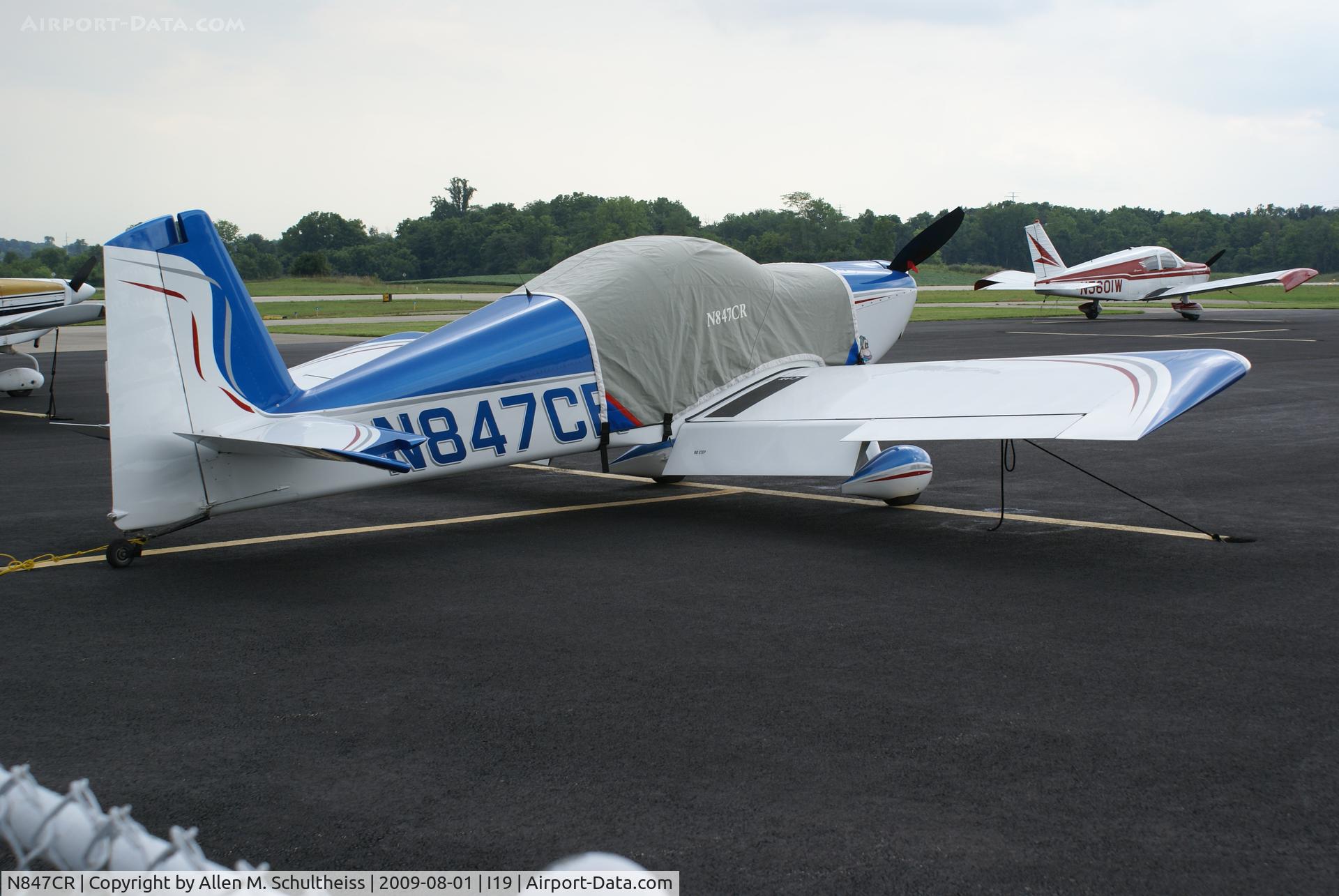 N847CR, 2008 Vans RV-7 C/N 72793, 2008 RV7