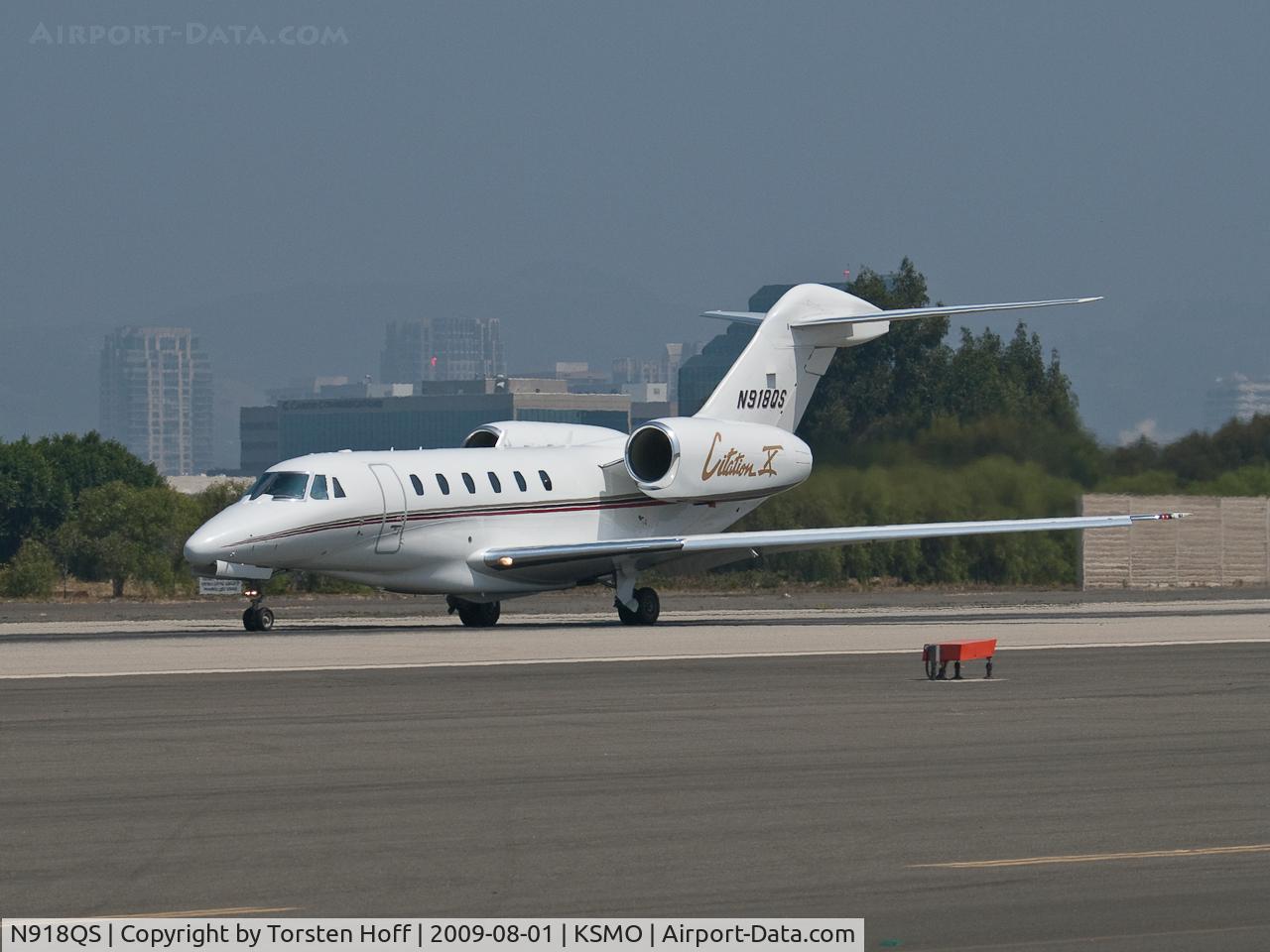 N918QS, 2003 Cessna 750 Citation X Citation X C/N 750-0223, N918QS departing from RWY 21