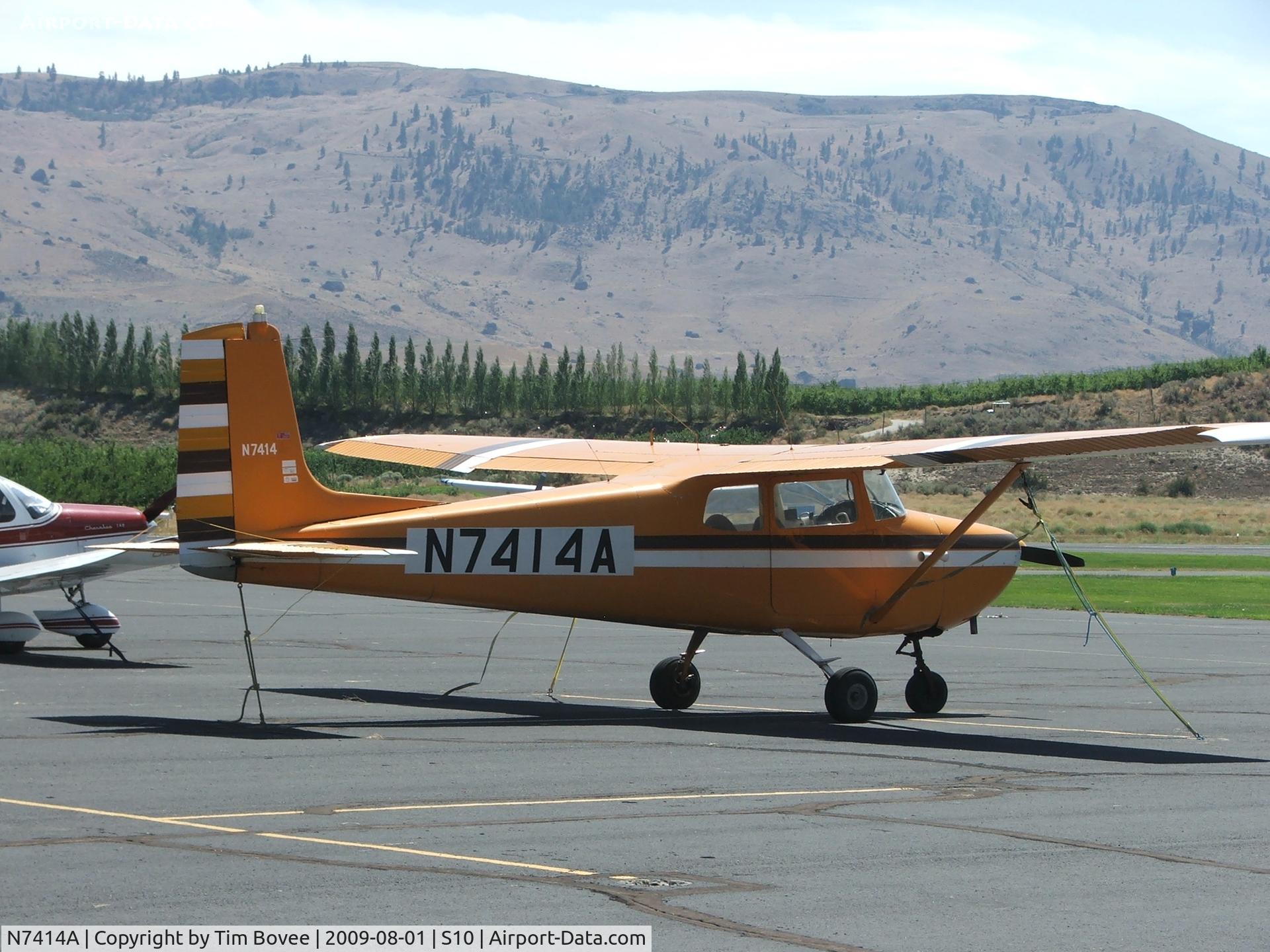 N7414A, 1956 Cessna 172 C/N 29514, Unique registration number treatment