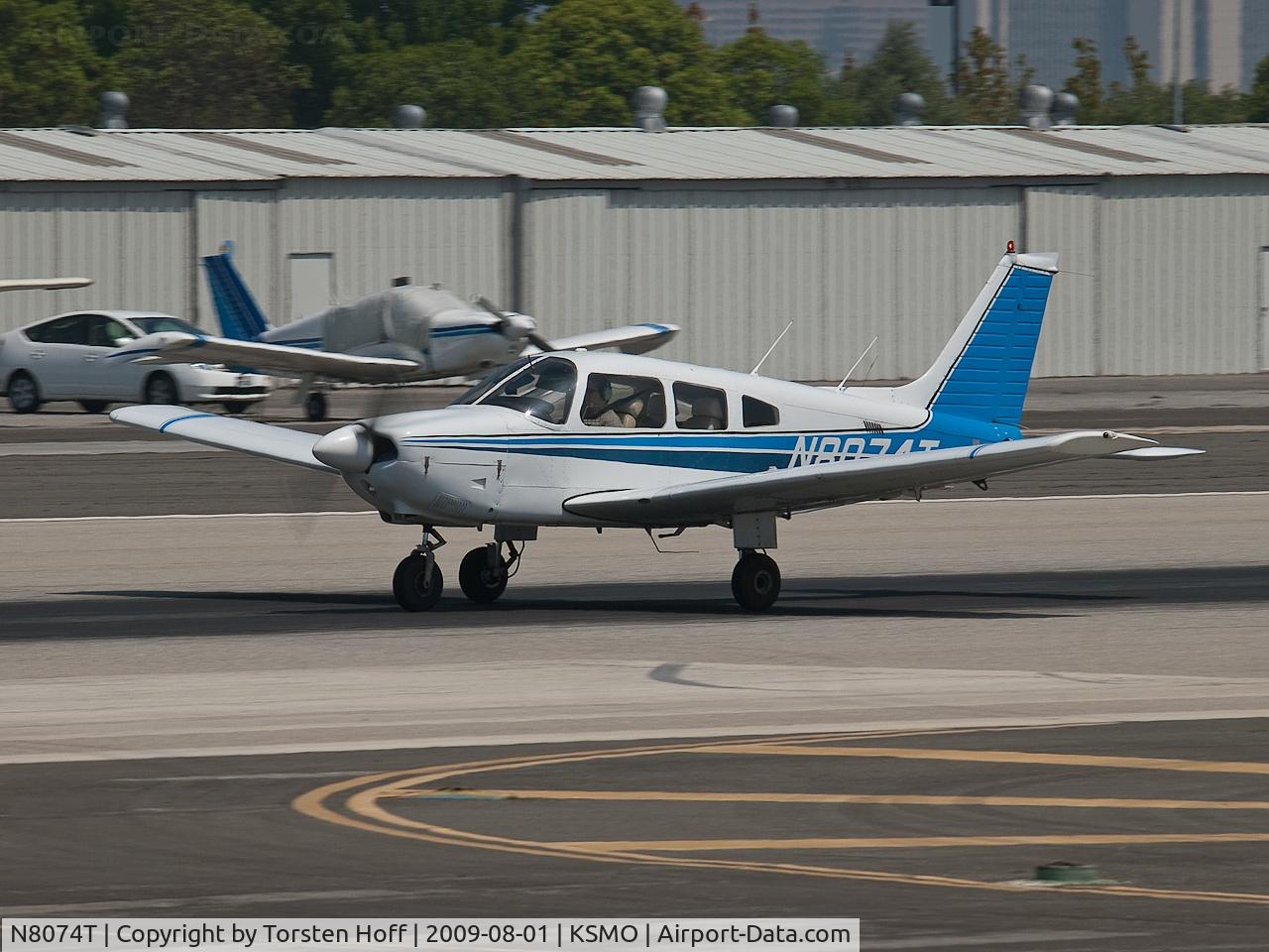 N8074T, 1979 Piper PA-28-181 Archer II C/N 28-8090062, N8074T departing from RWY 21