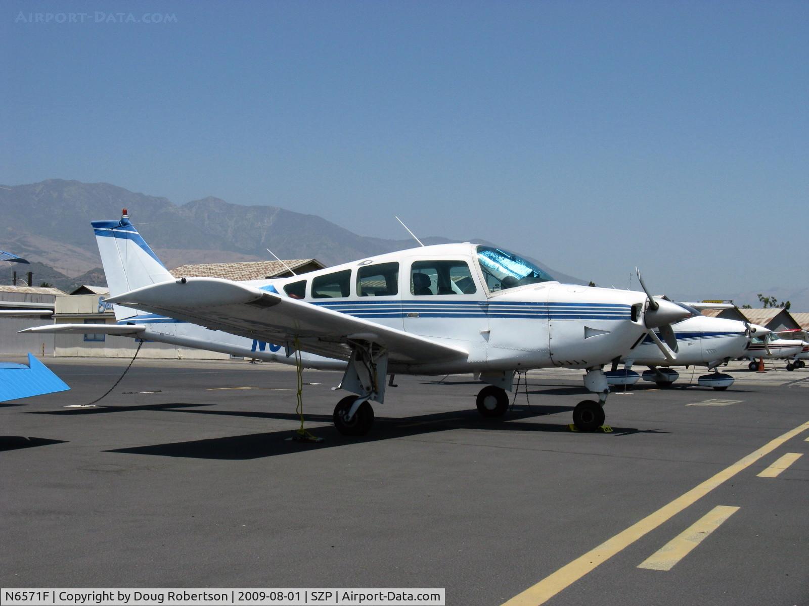 N6571F, 1983 Beech C24R C/N MC-789, 1983 Beech C24R SIERRA 200, Lycoming O&VO-360 200 Hp