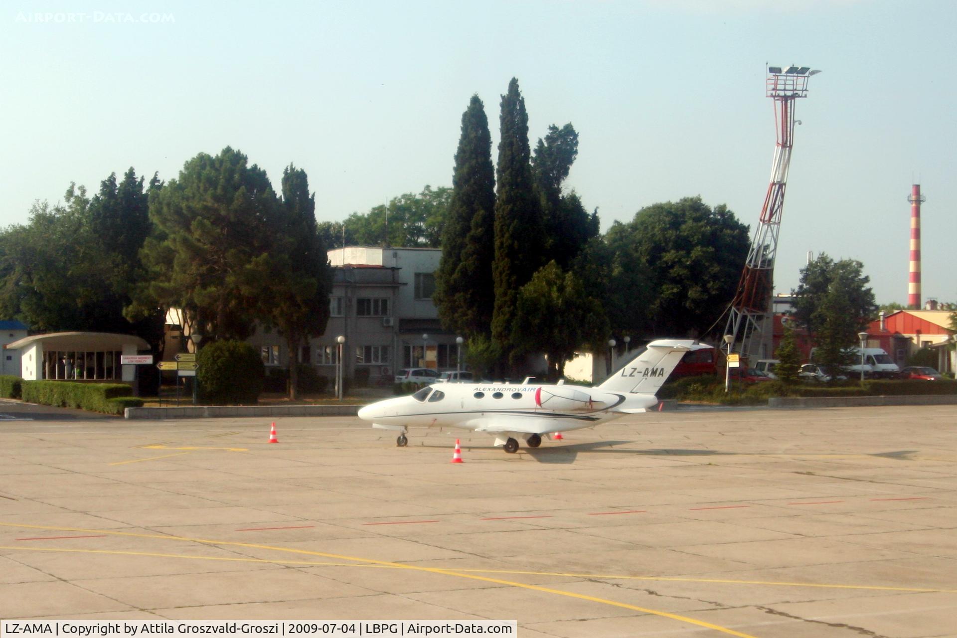 LZ-AMA, 2008 Cessna 510 Citation Mustang Citation Mustang C/N 510-0141, Burgas International Airport - LBBG - Sarafovo