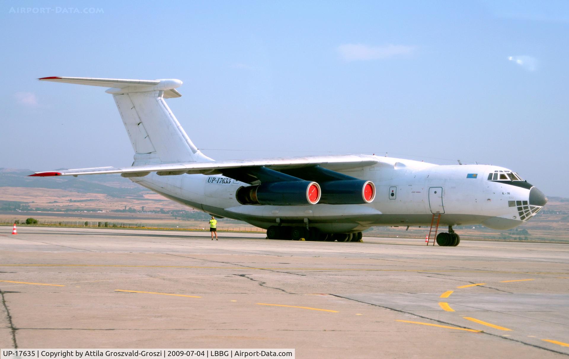 UP-17635, Ilyushin Il-76TD C/N Not found UP-17635, Burgas International Airport - LBBG - Sarafovo