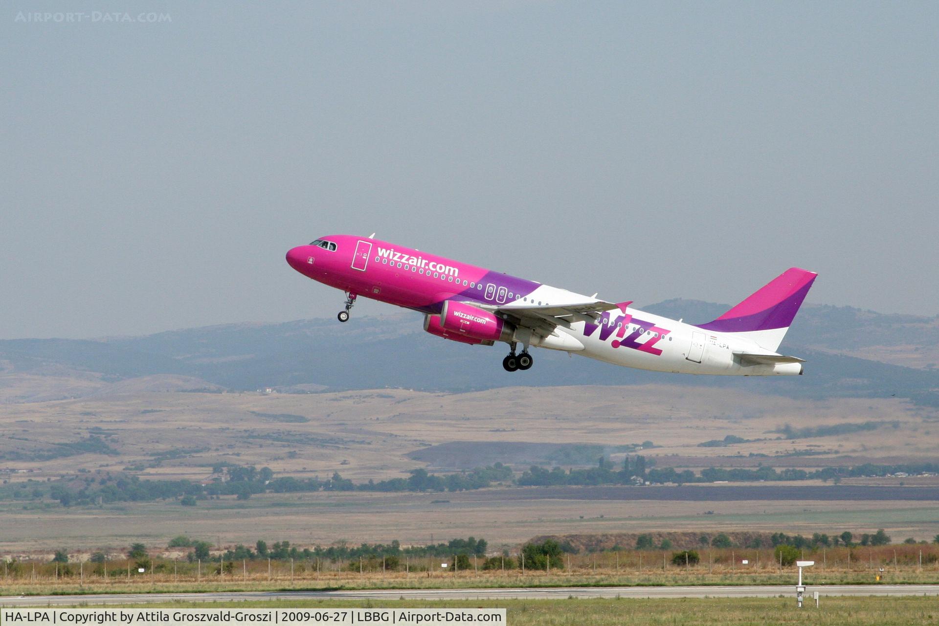 HA-LPA, 1998 Airbus A320-233 C/N 839, Burgas International Airport - LBBG - Sarafovo