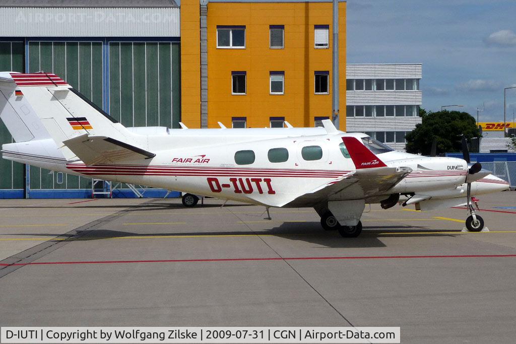 D-IUTI, 1981 Beech B-60 Duke C/N P-582, visitor