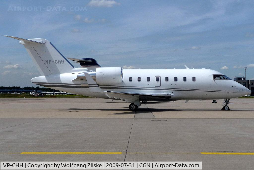 VP-CHH, 2007 Bombardier Challenger 605 (CL-600-2B16) C/N 5716, visitor