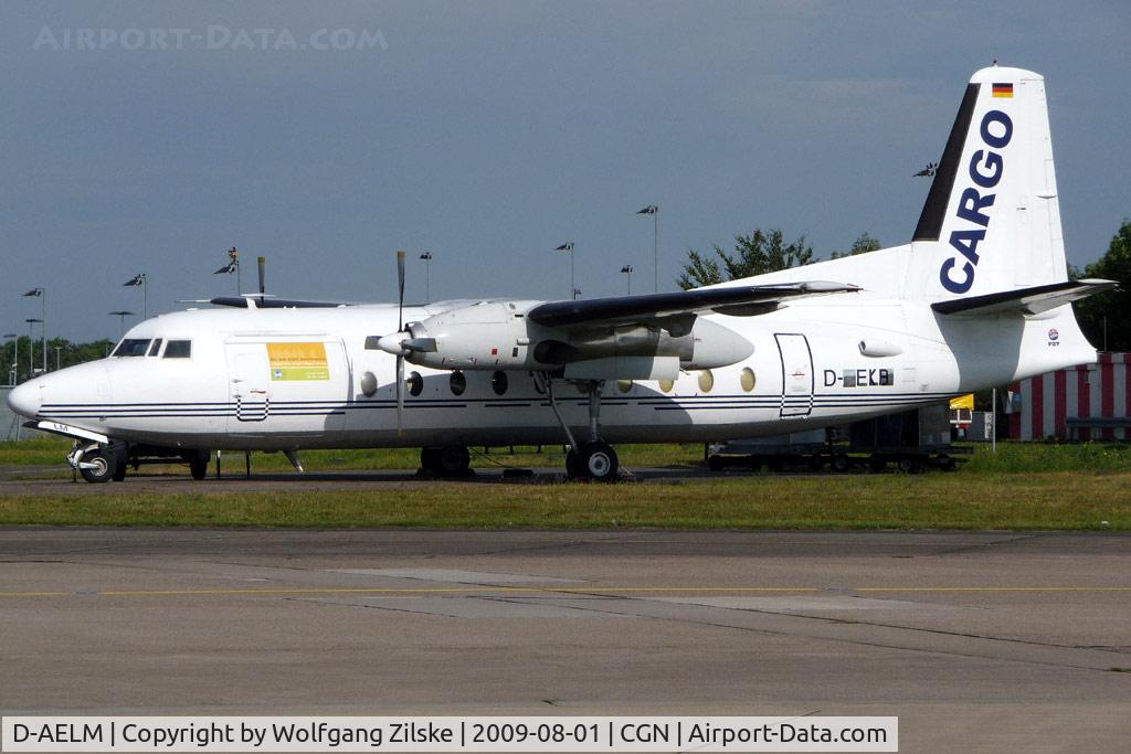 D-AELM, 1970 Fokker F.27-600 Friendship C/N 10450, fake reg: D-FKB