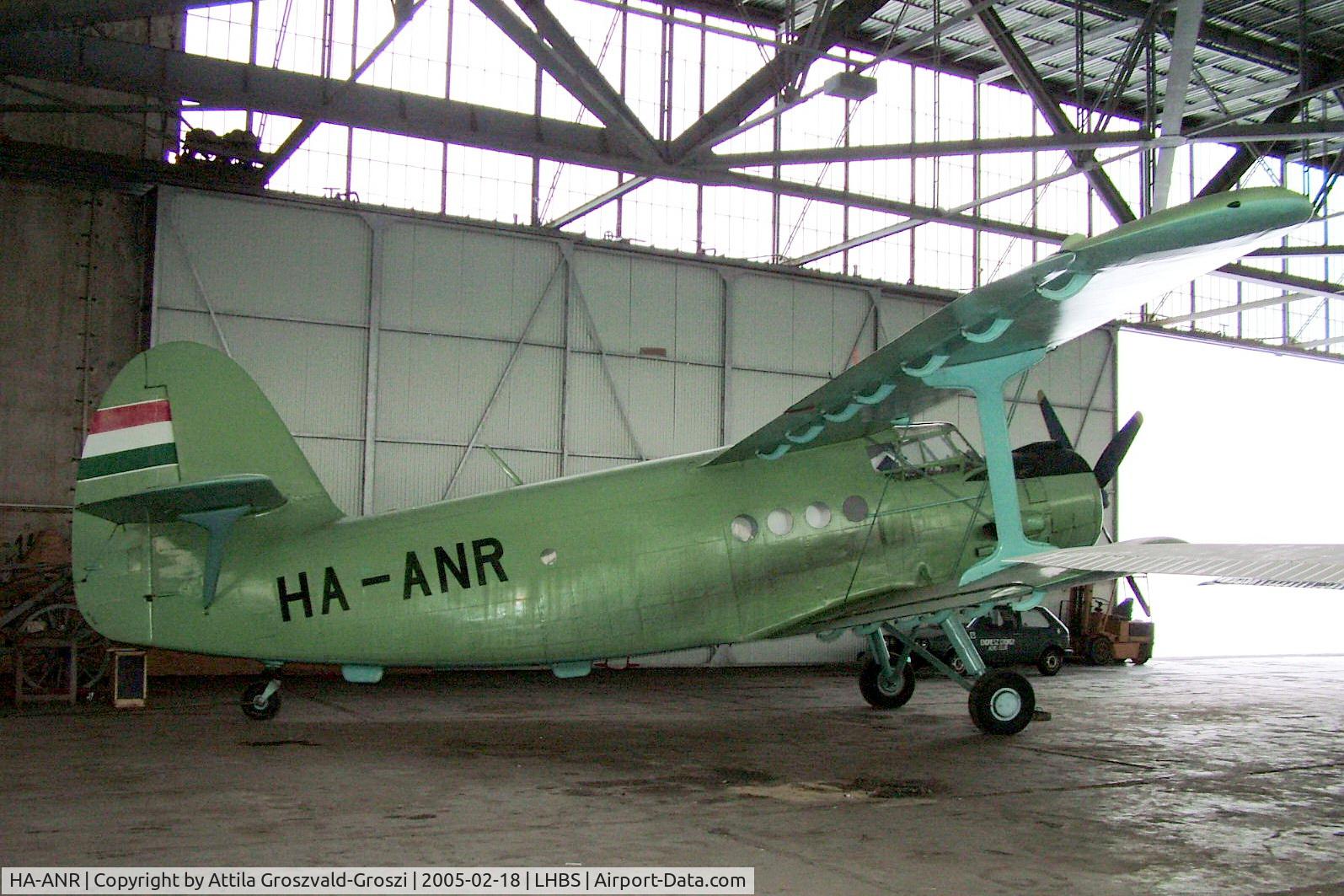 HA-ANR, 1987 PZL-Mielec An-2TD C/N 1G224-10, Budaörs-Airport, Hungary-LHBS hangar