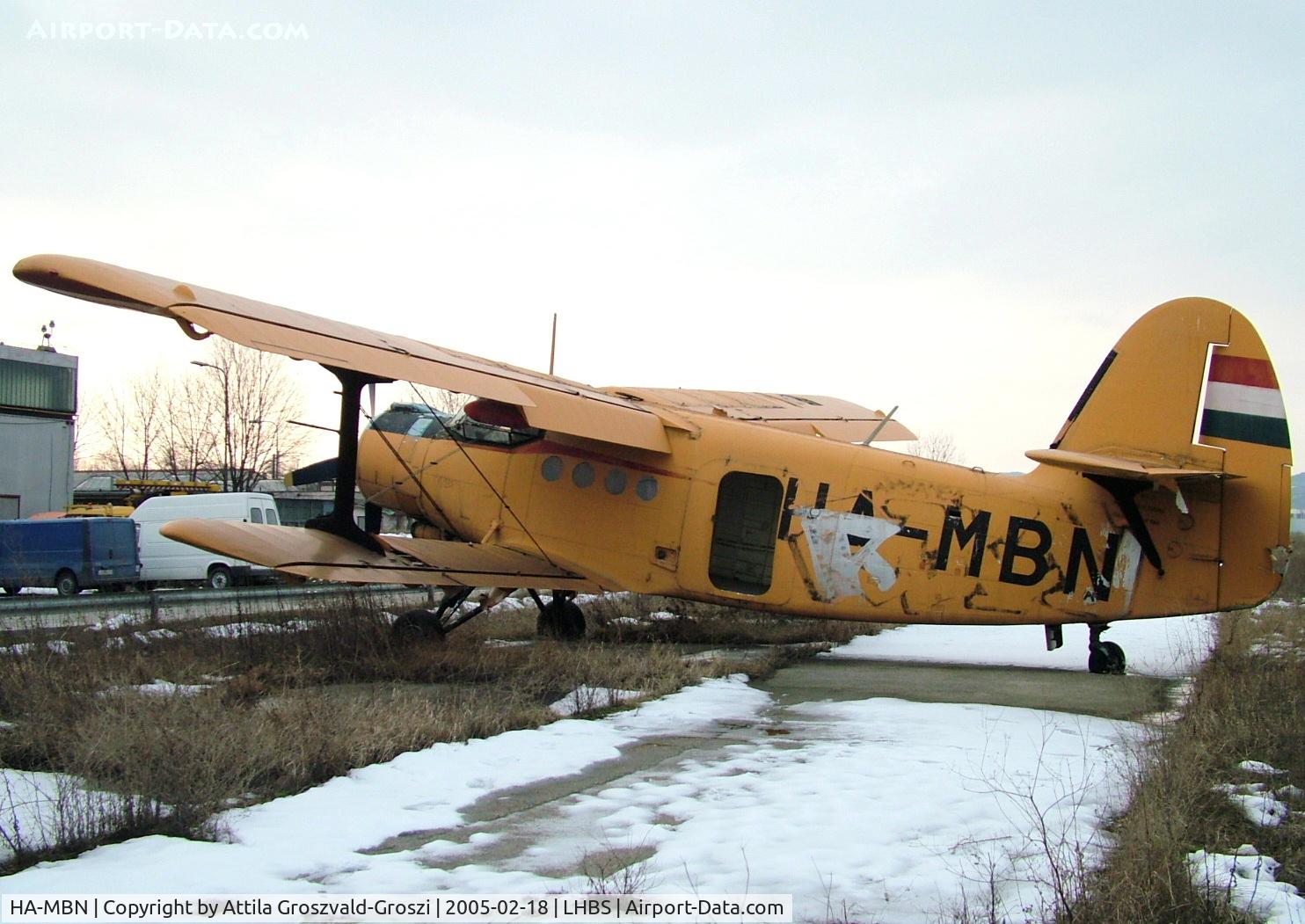 HA-MBN, 1975 PZL-Mielec An-2R C/N 1G166-32, Budaörs-Airport, Hungary-LHBS