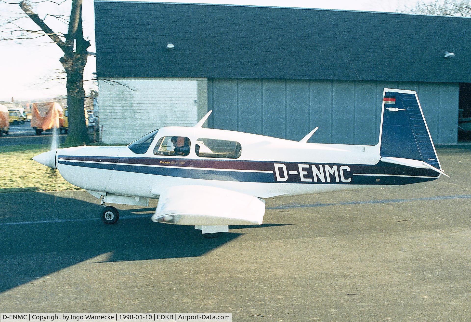 D-ENMC, 1988 Mooney M20K C/N 25-1195, Mooney M20K Model 252 TSE at Bonn-Hangelar airfield