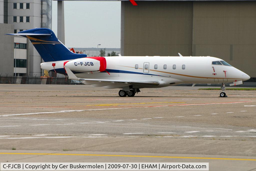 C-FJCB, 2007 Bombardier Challenger 300 (BD-100-1A10) C/N 20192, New colourscheme for this BD100