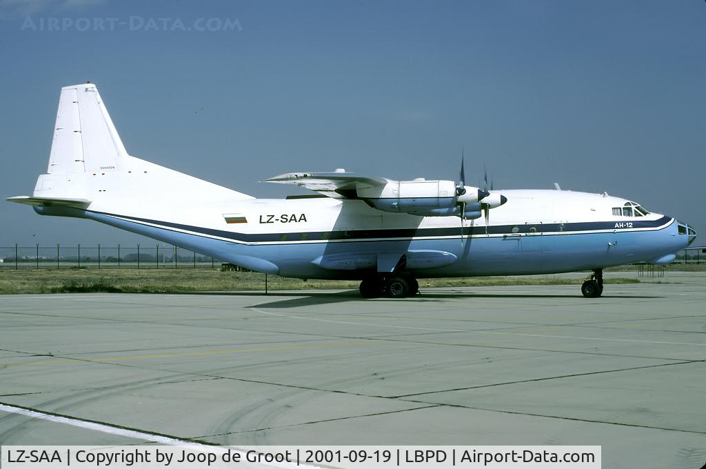 LZ-SAA, 1969 Antonov An-12BK C/N 9346904, Freshly handpainted.