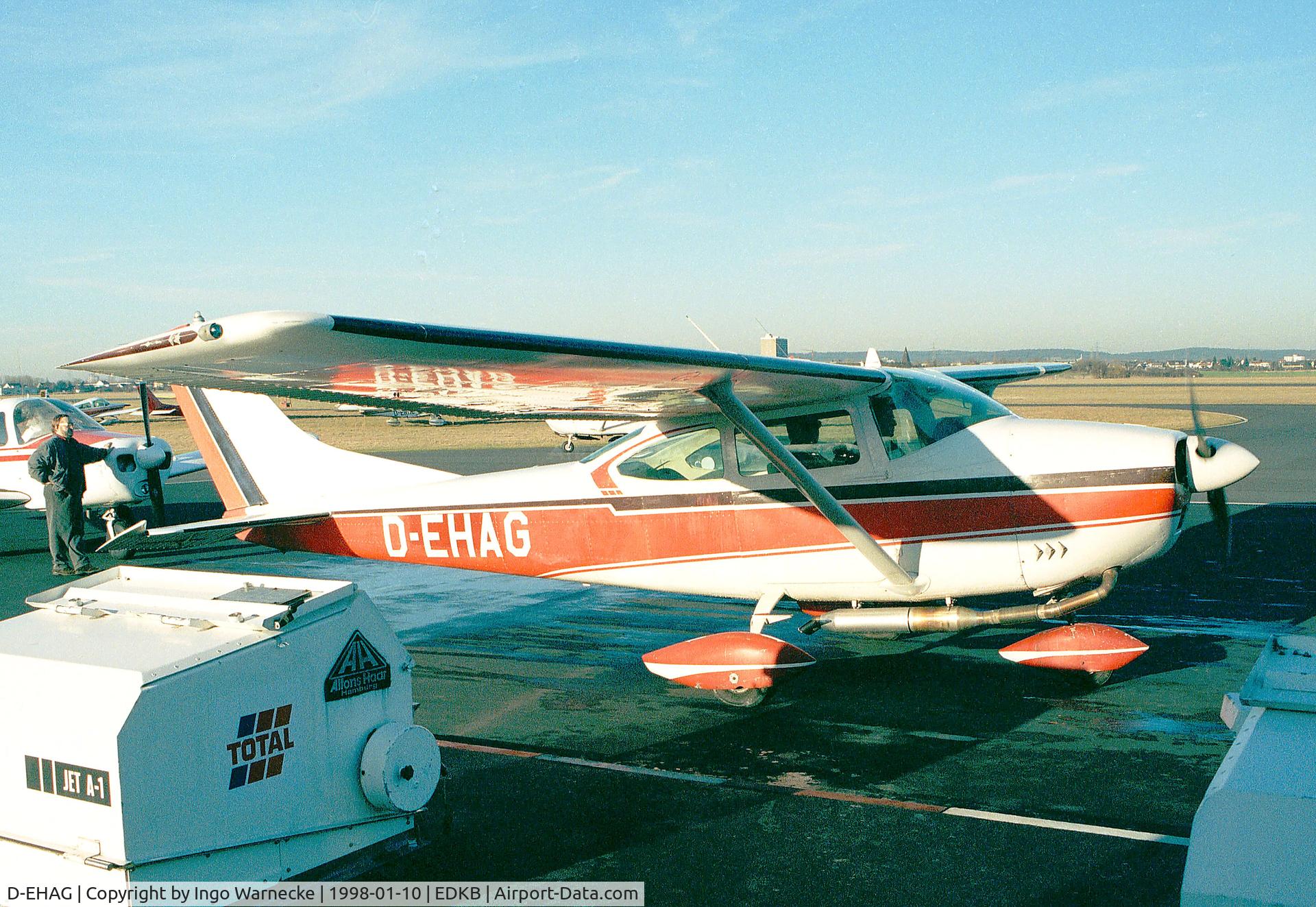D-EHAG, Cessna 182G Skylane C/N 18255275, Cessna 182G Skylane at Bonn-Hangelar airfield